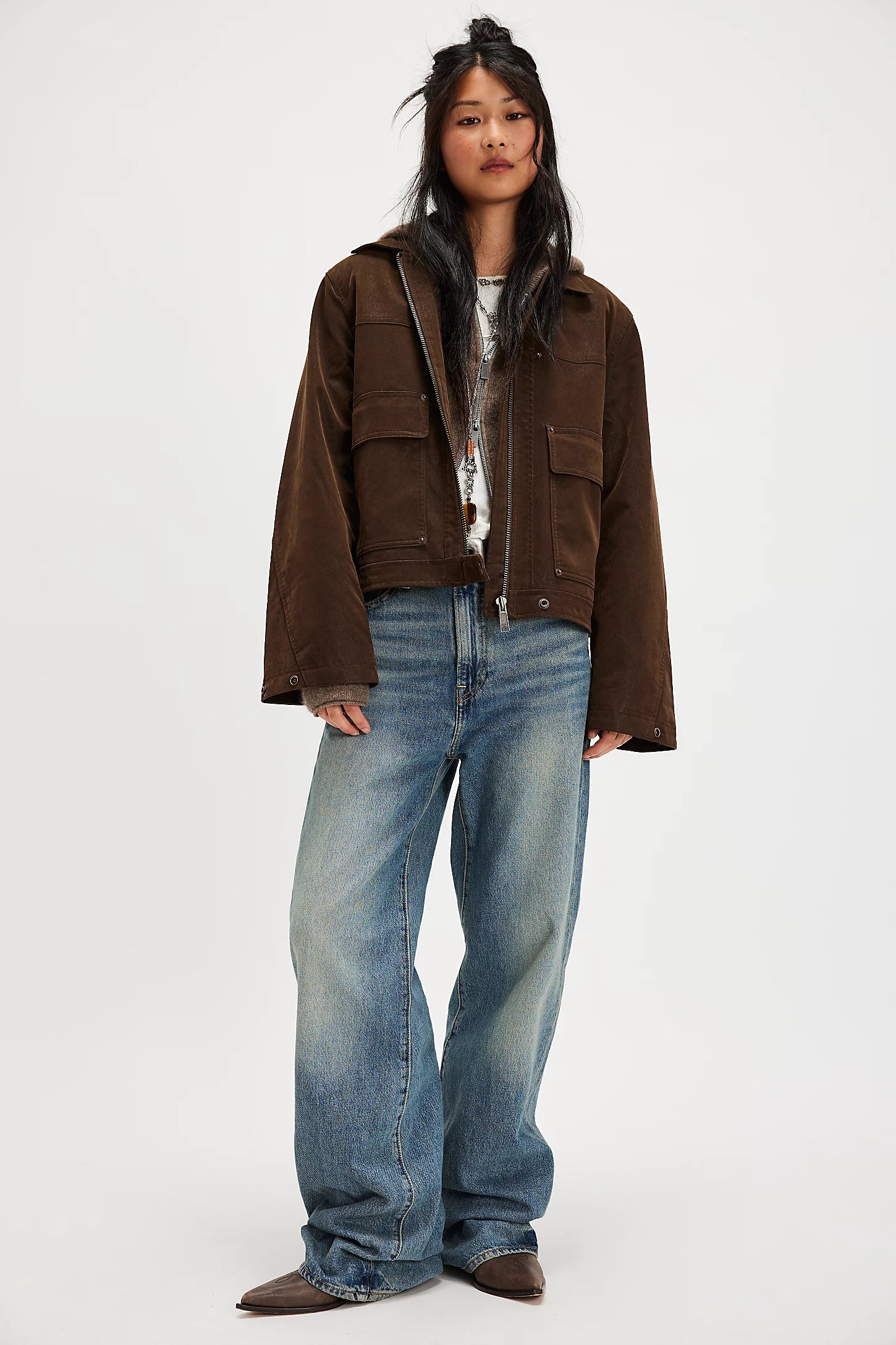 Blair Vegan Suede Sierra Jacket
