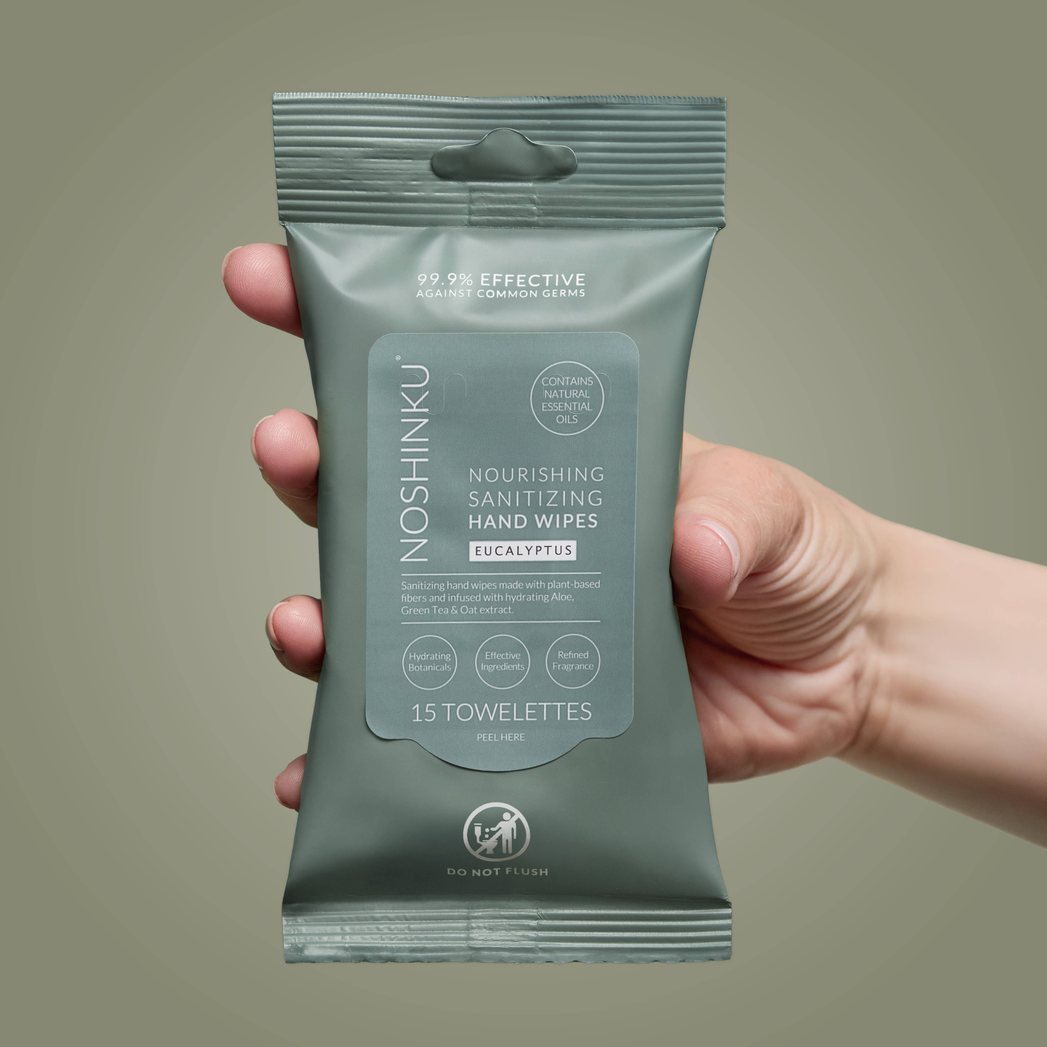 Hand Sanitizing Travel Wipes