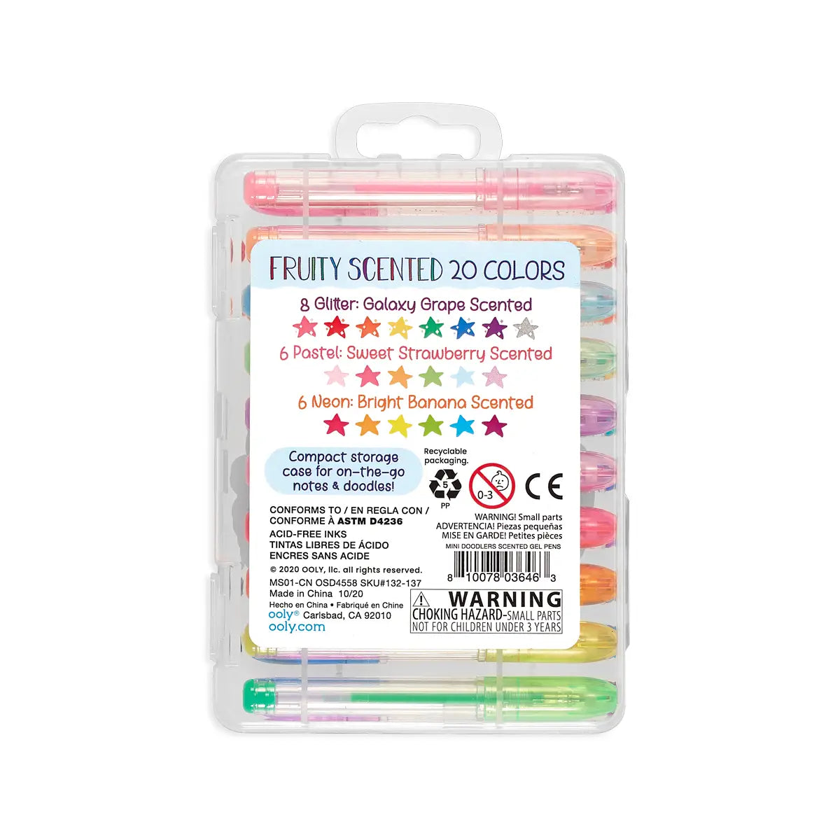 Mini Doodlers, Fruit Scented Gel Pens