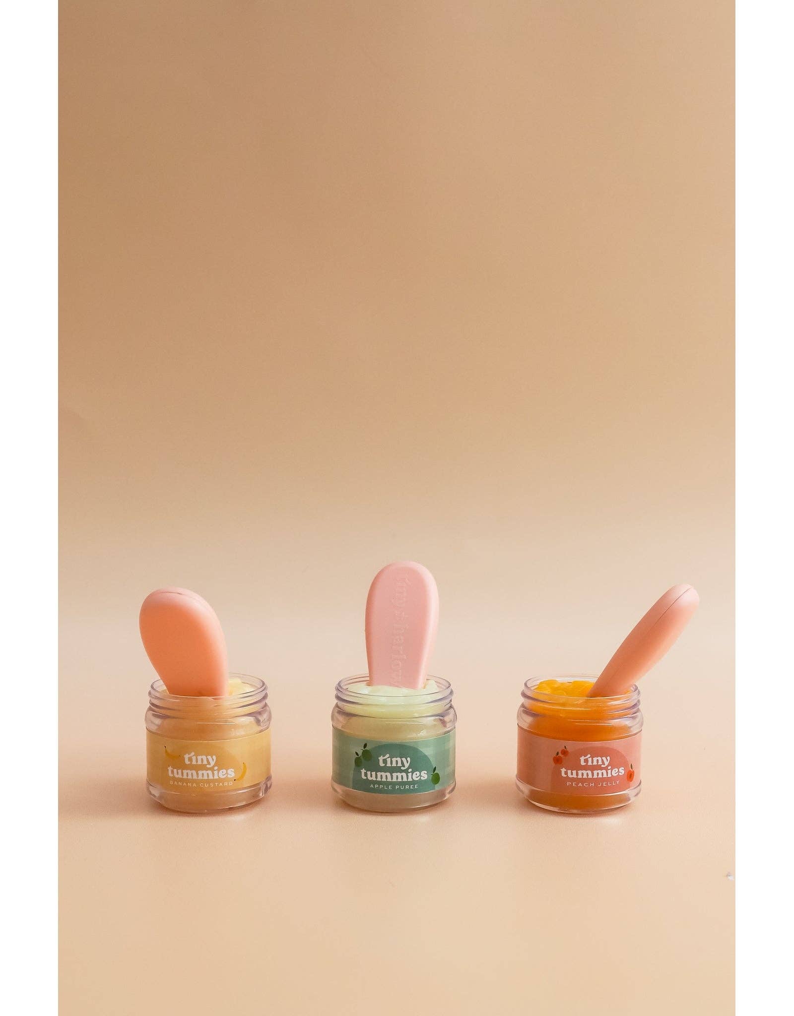 Banana Jelly food - Jar and spoon