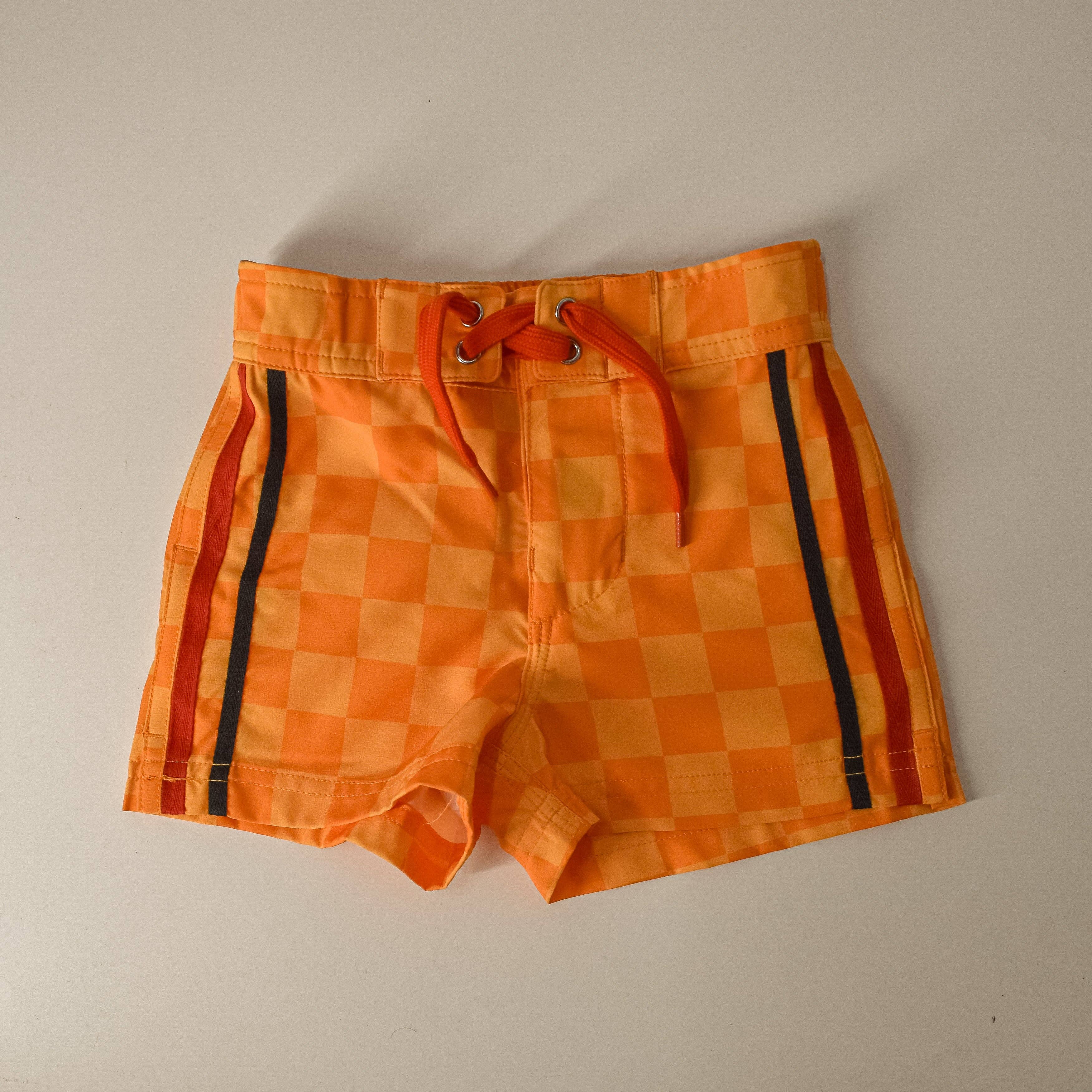 RETRO-WAVE HYBRID BOARD SHORT