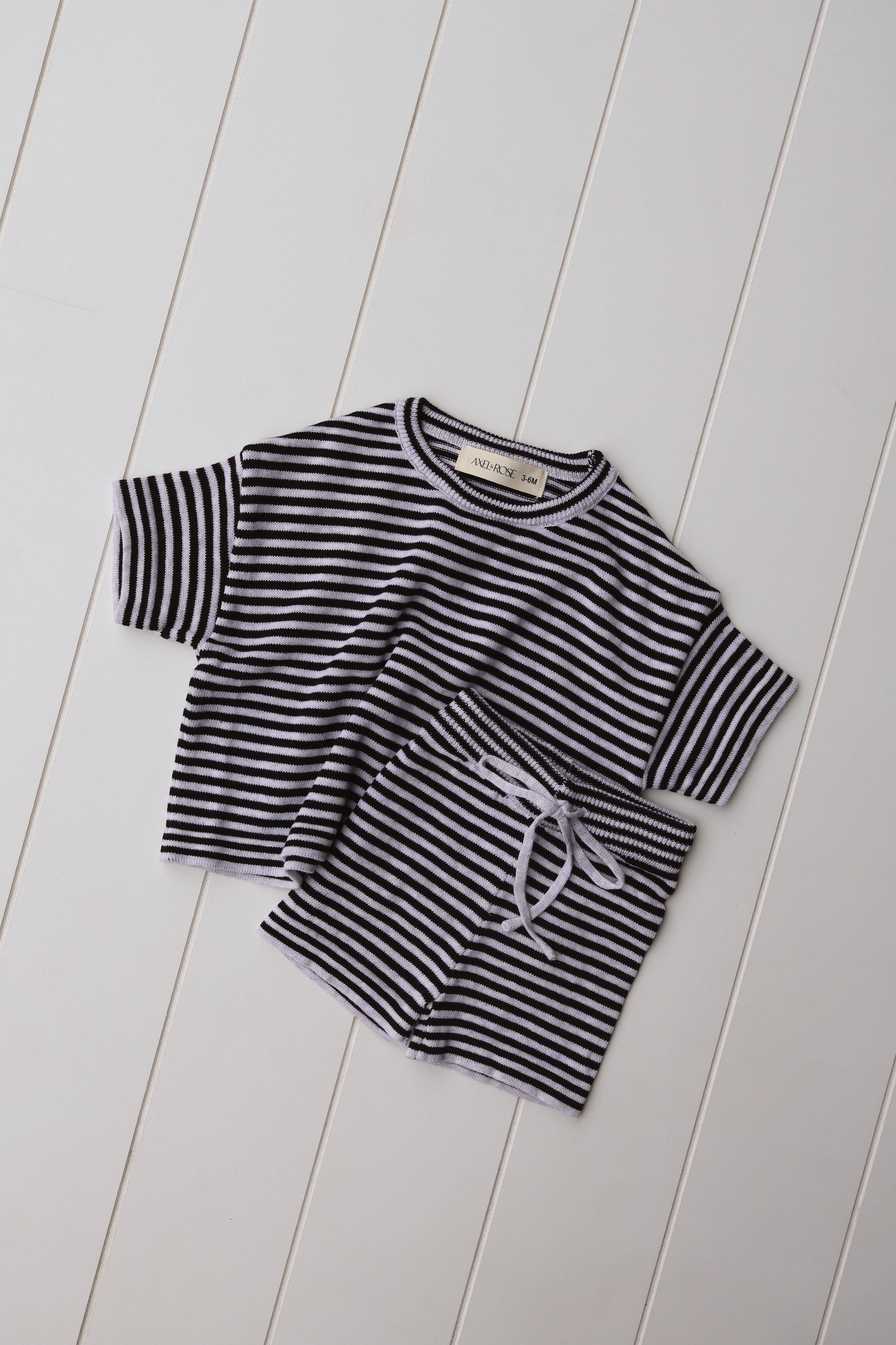 Spring Stripe Two Piece Set