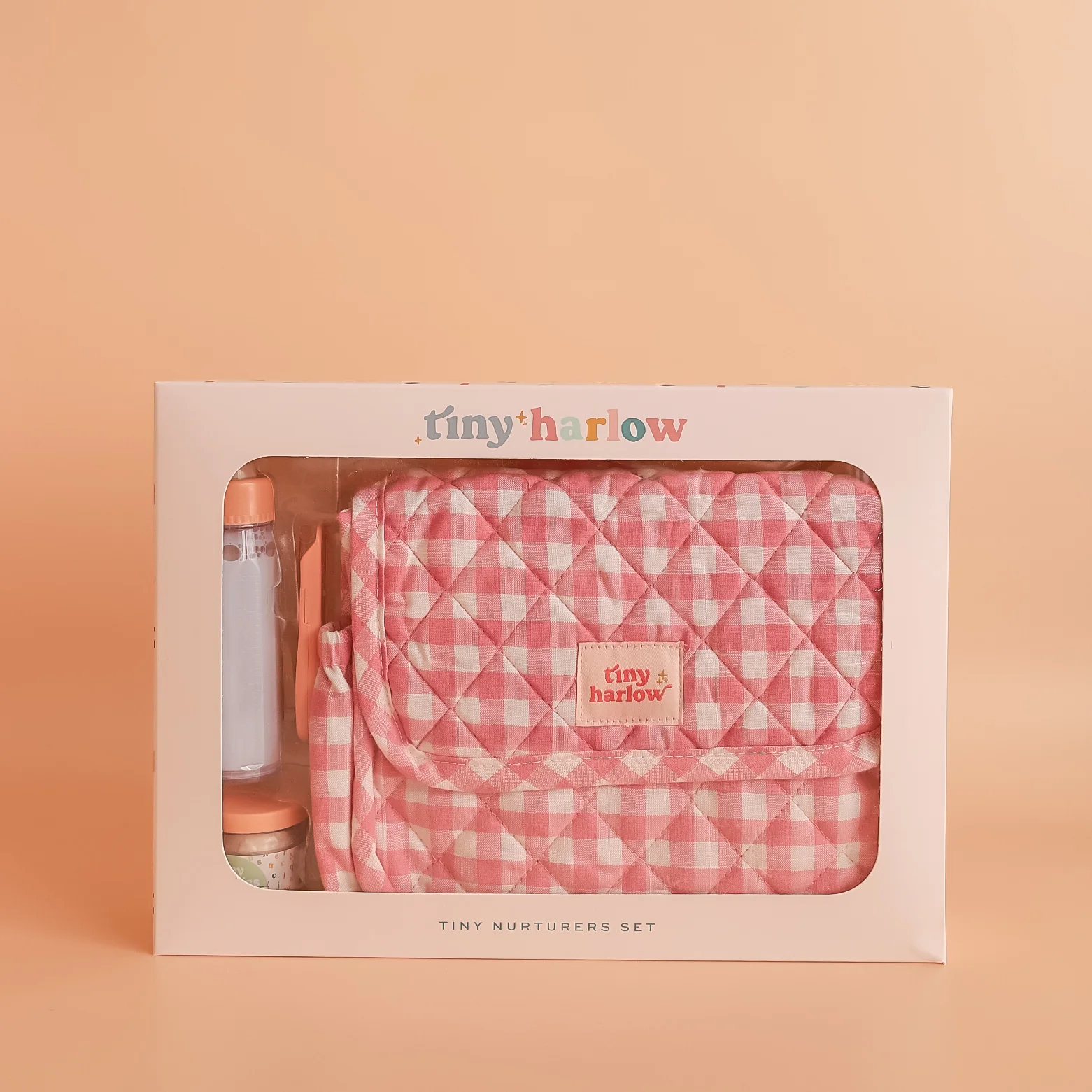 Nurturers Set - Pink Gingham