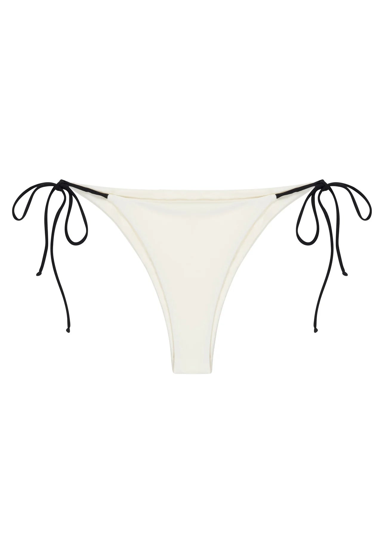Marie Bikini Bottom - Creme / Black
