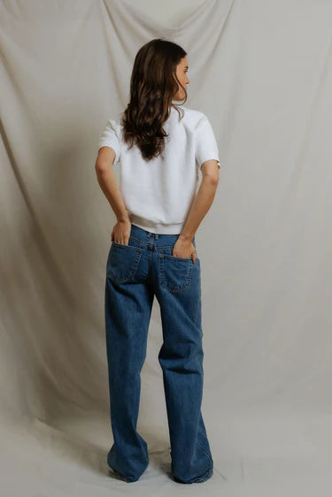 Kennedy, reverse fleece ss sweatshirt