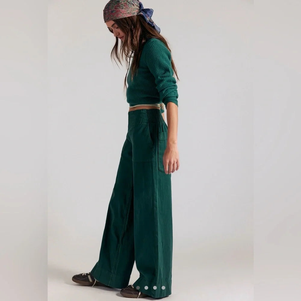 Breezy Denim Pull On