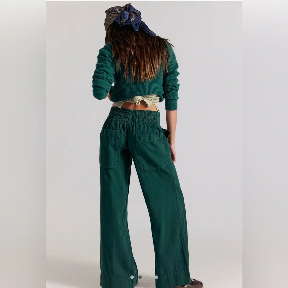 Breezy Denim Pull On