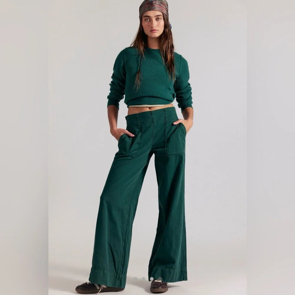 Breezy Denim Pull On