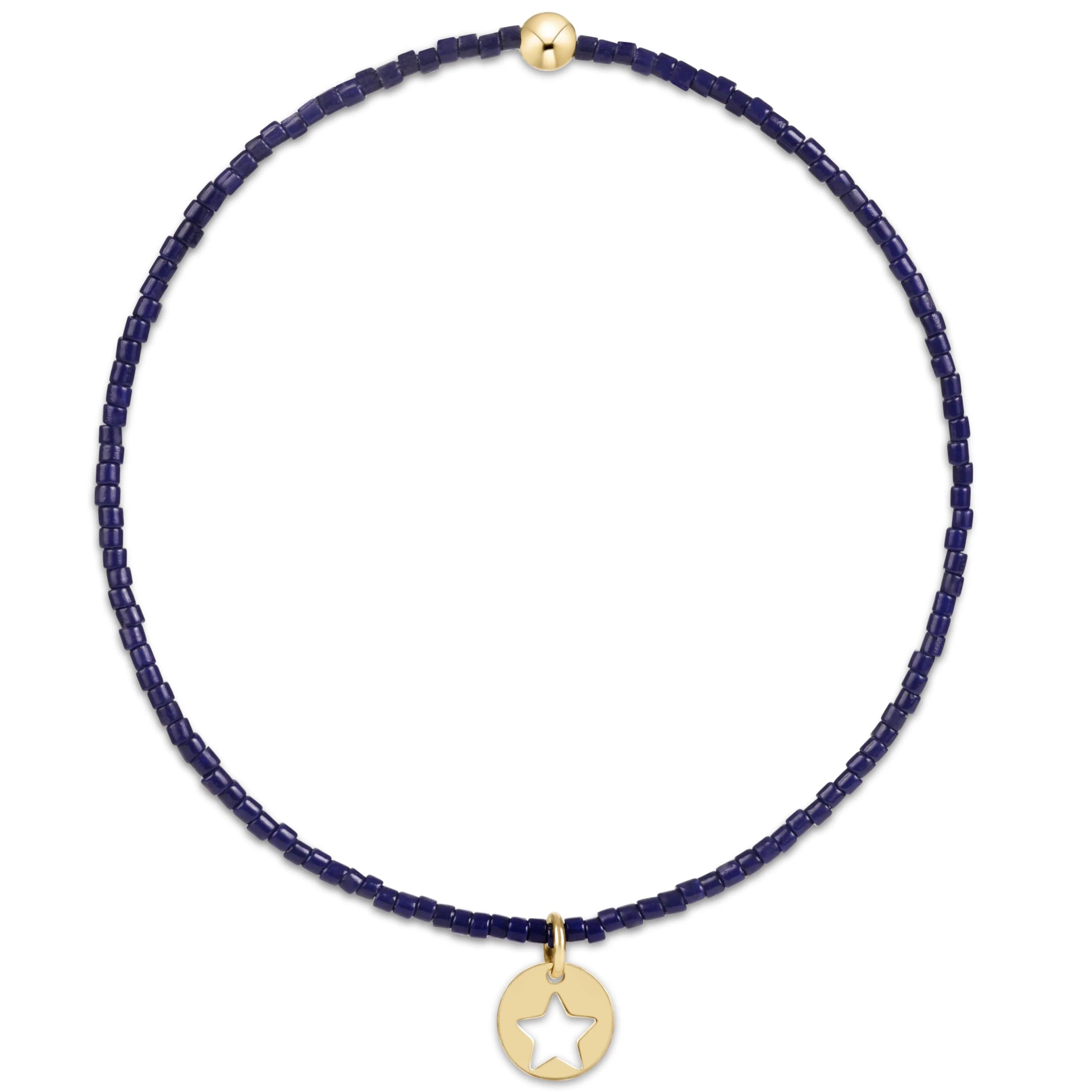Hope Classic Bracelet, Small Gold Star
