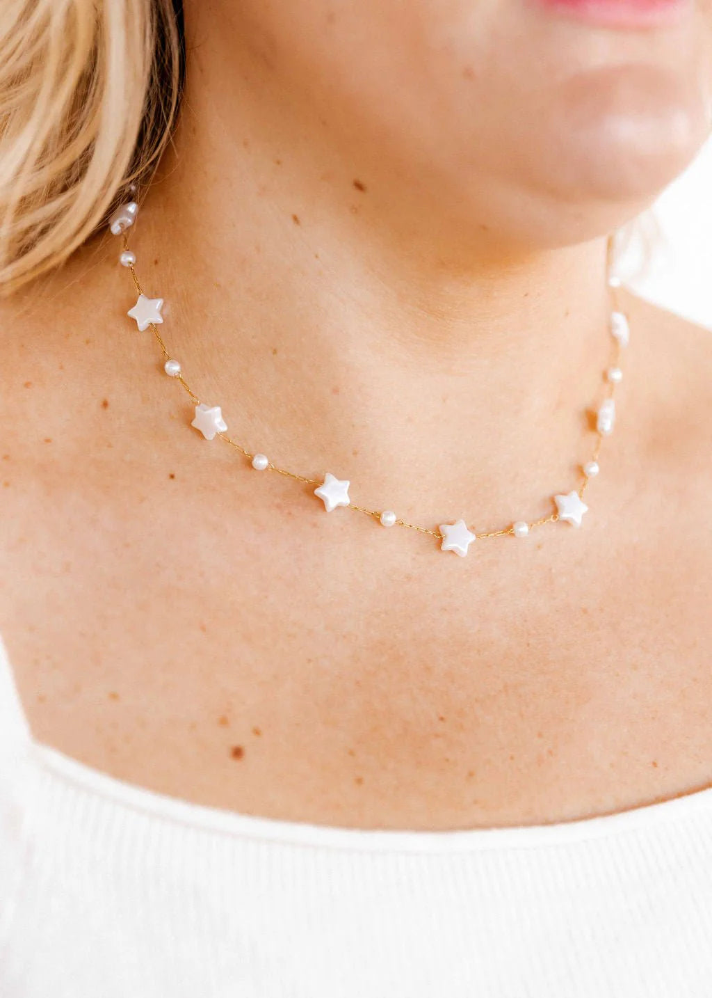 Aster Star Pearl, Necklace