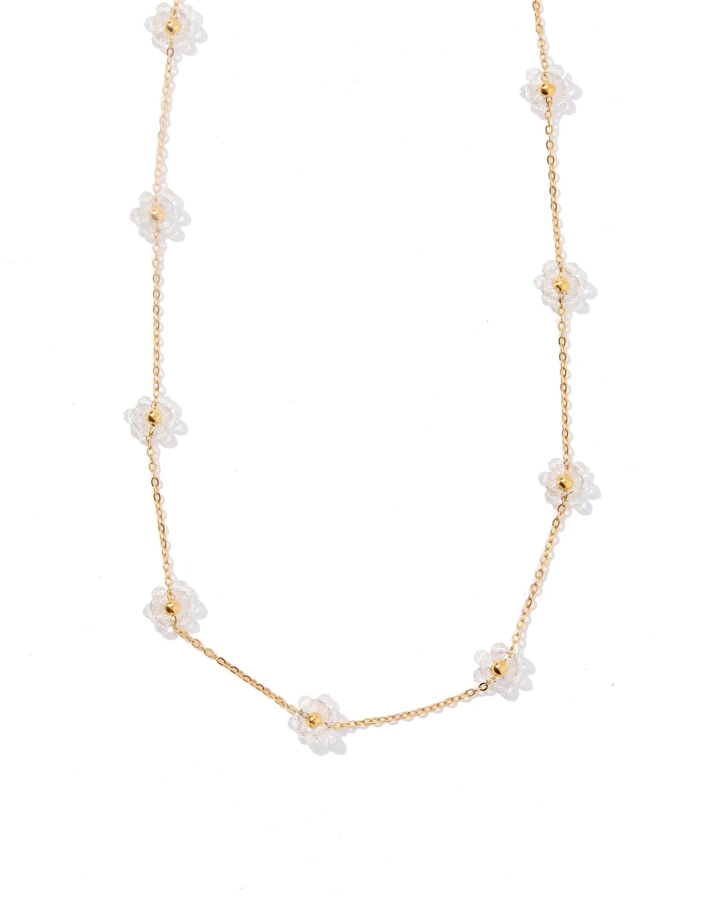 Gracie Flower Necklace