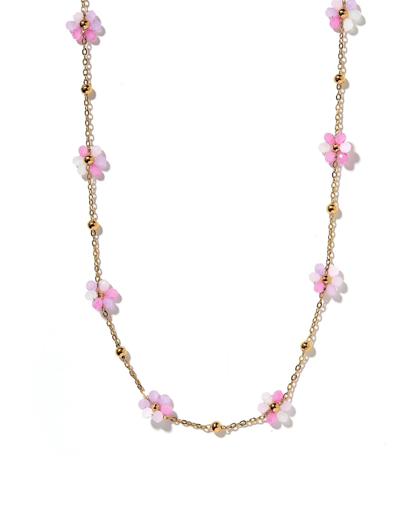 Gracie Flower Necklace