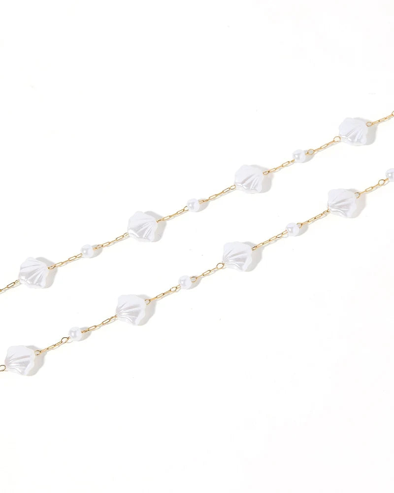 Kai Seashell Pearl Necklace