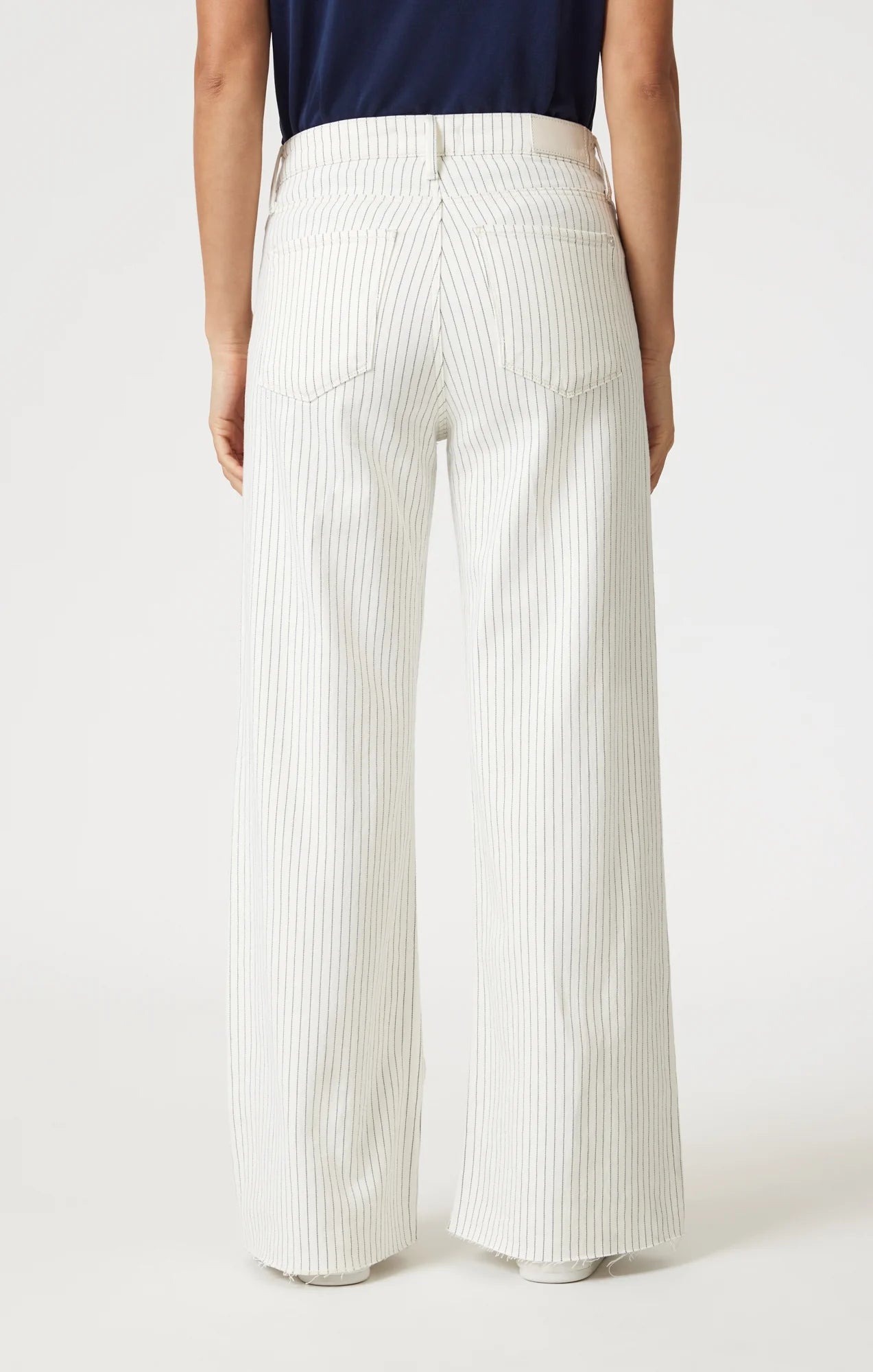 Paloma Off-White Stripe Denim