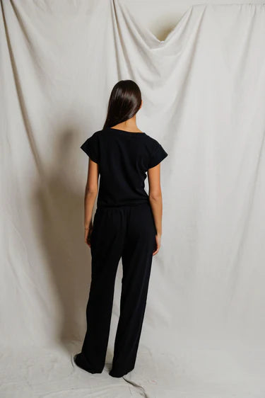 Pearl- japanese jersey vneck tee