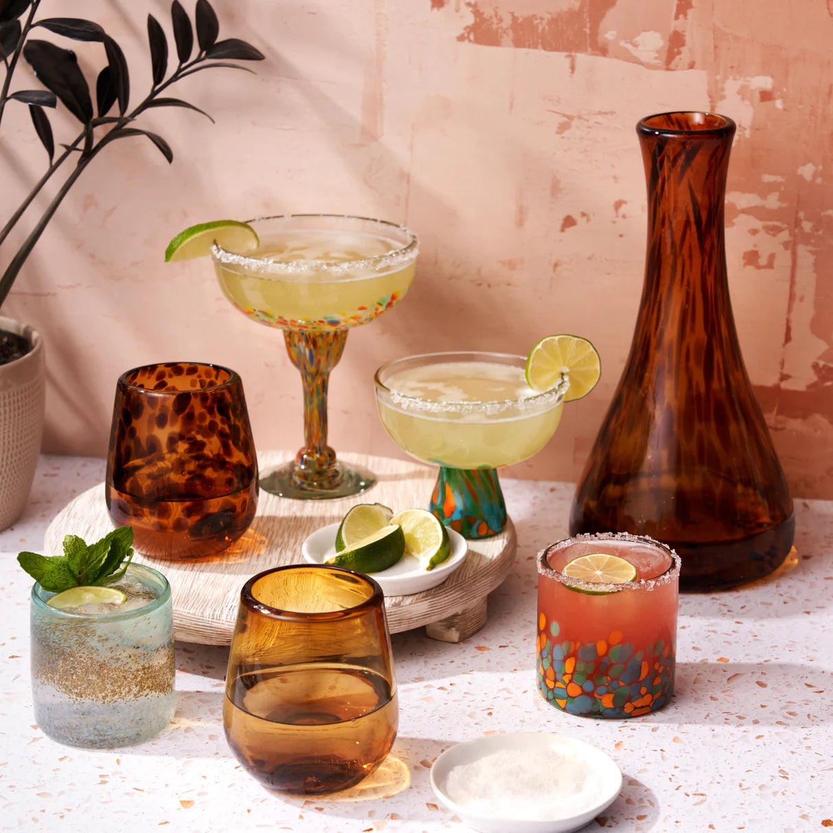 Segunda Vida Recycled Tumblers, Set of 2