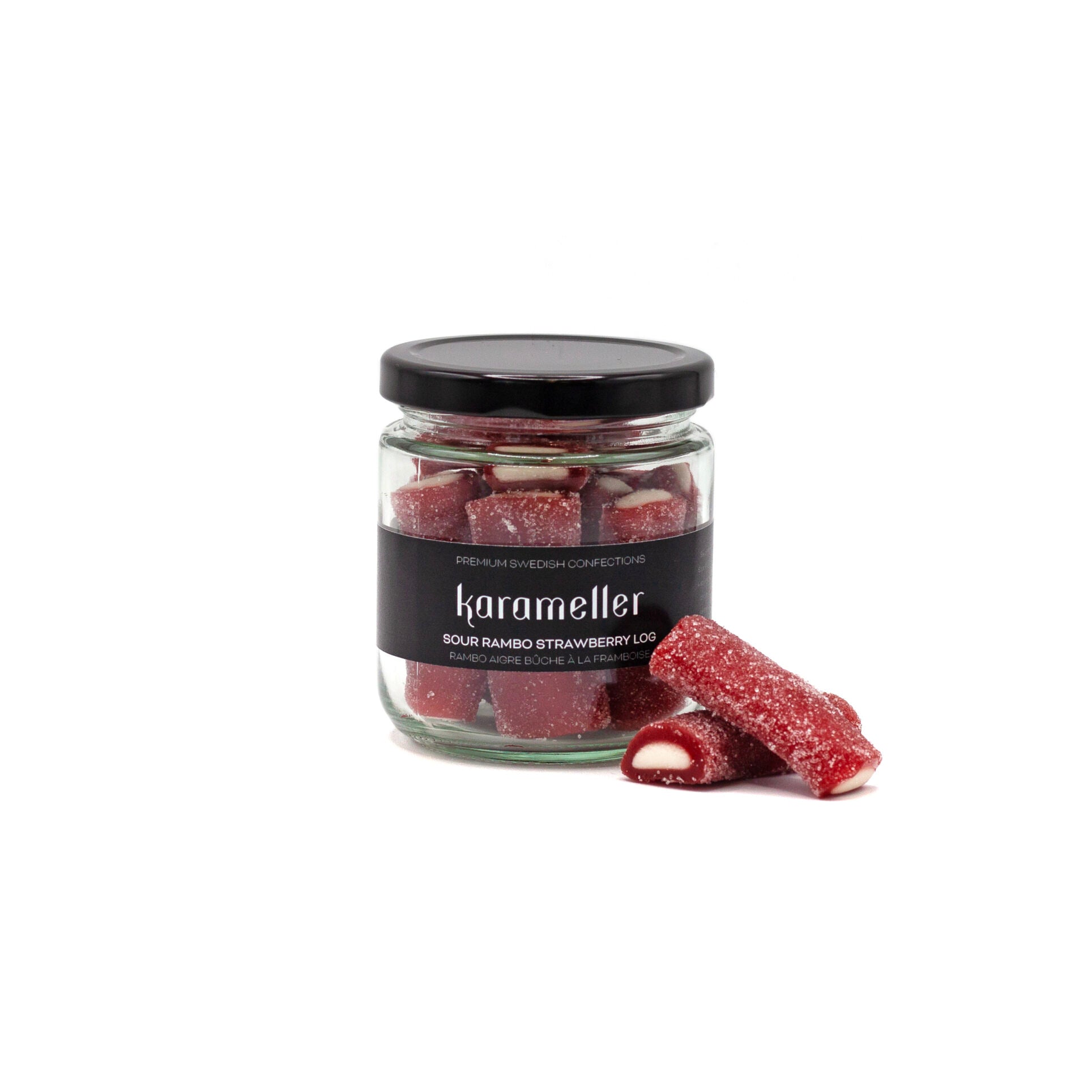 Sour Strawberry Rambo Log