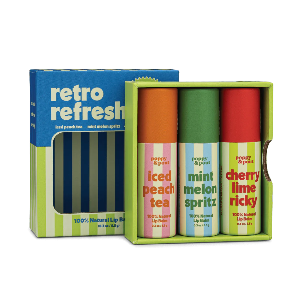 Retro Refreshers, Lip Balm Trio