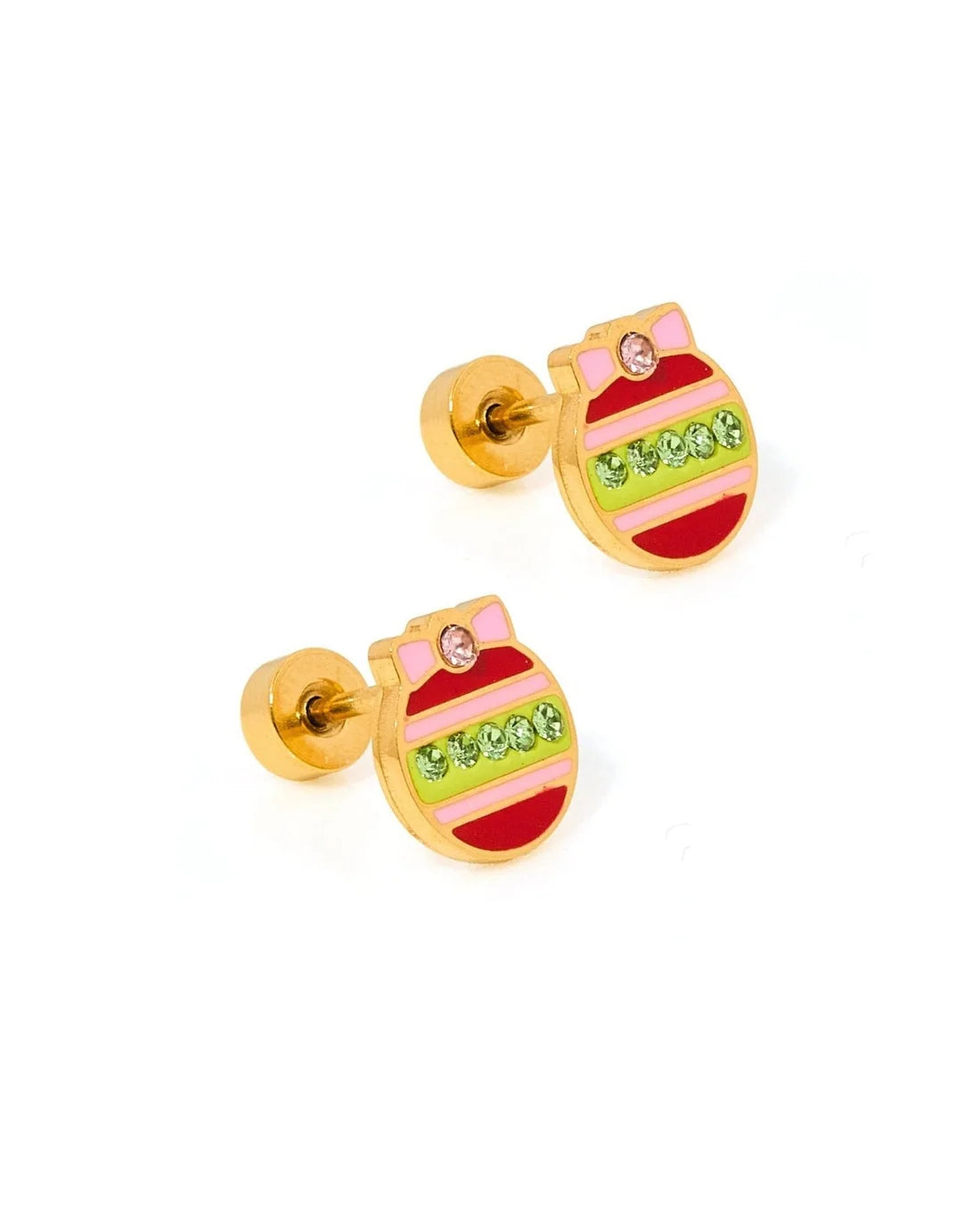 Christmas Screwback Stud Earrings