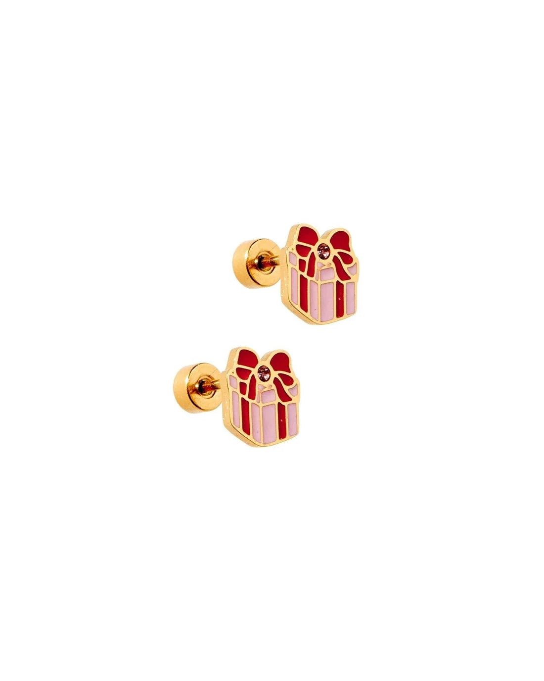Christmas Screwback Stud Earrings