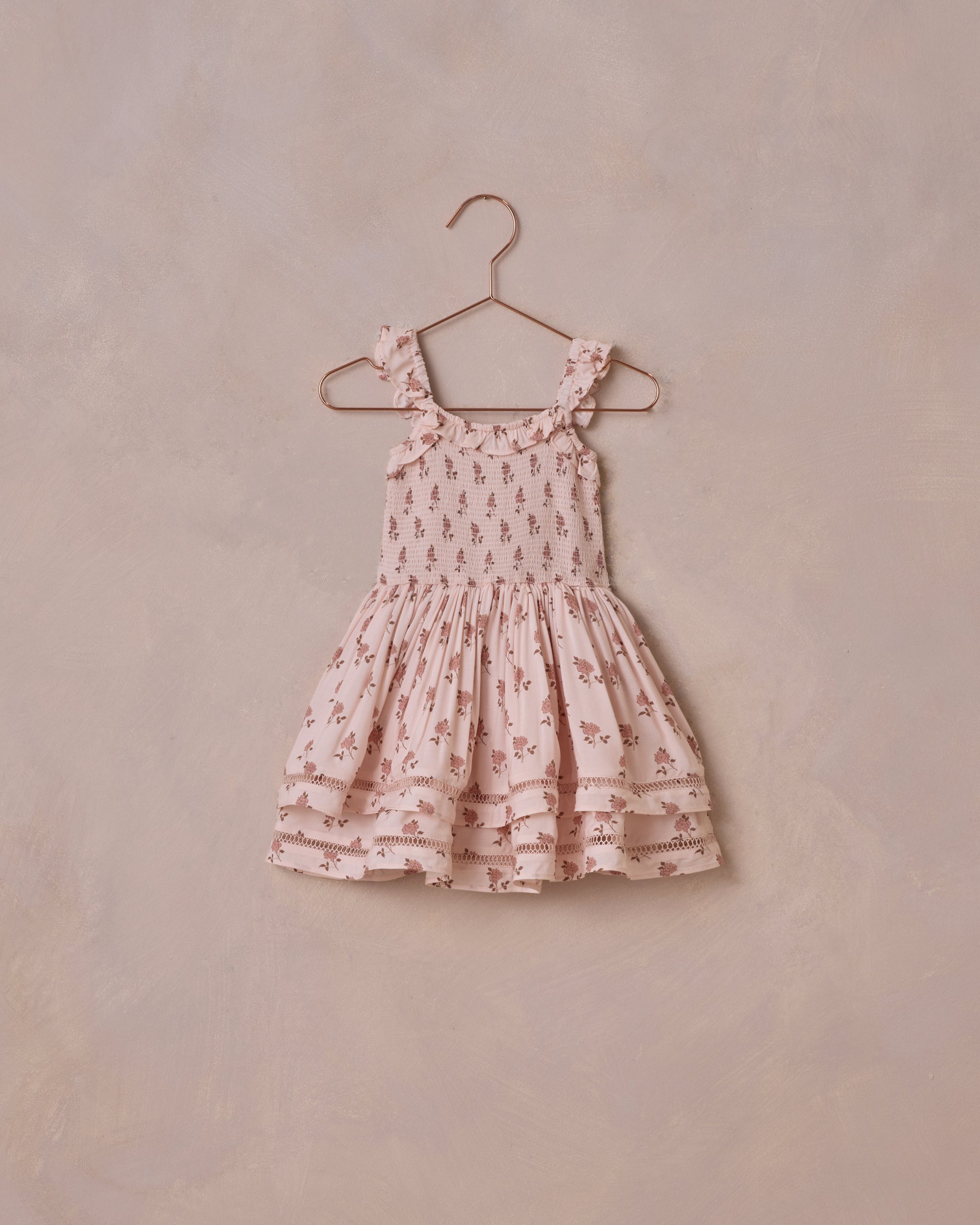 Birdie Dress, French Rose
