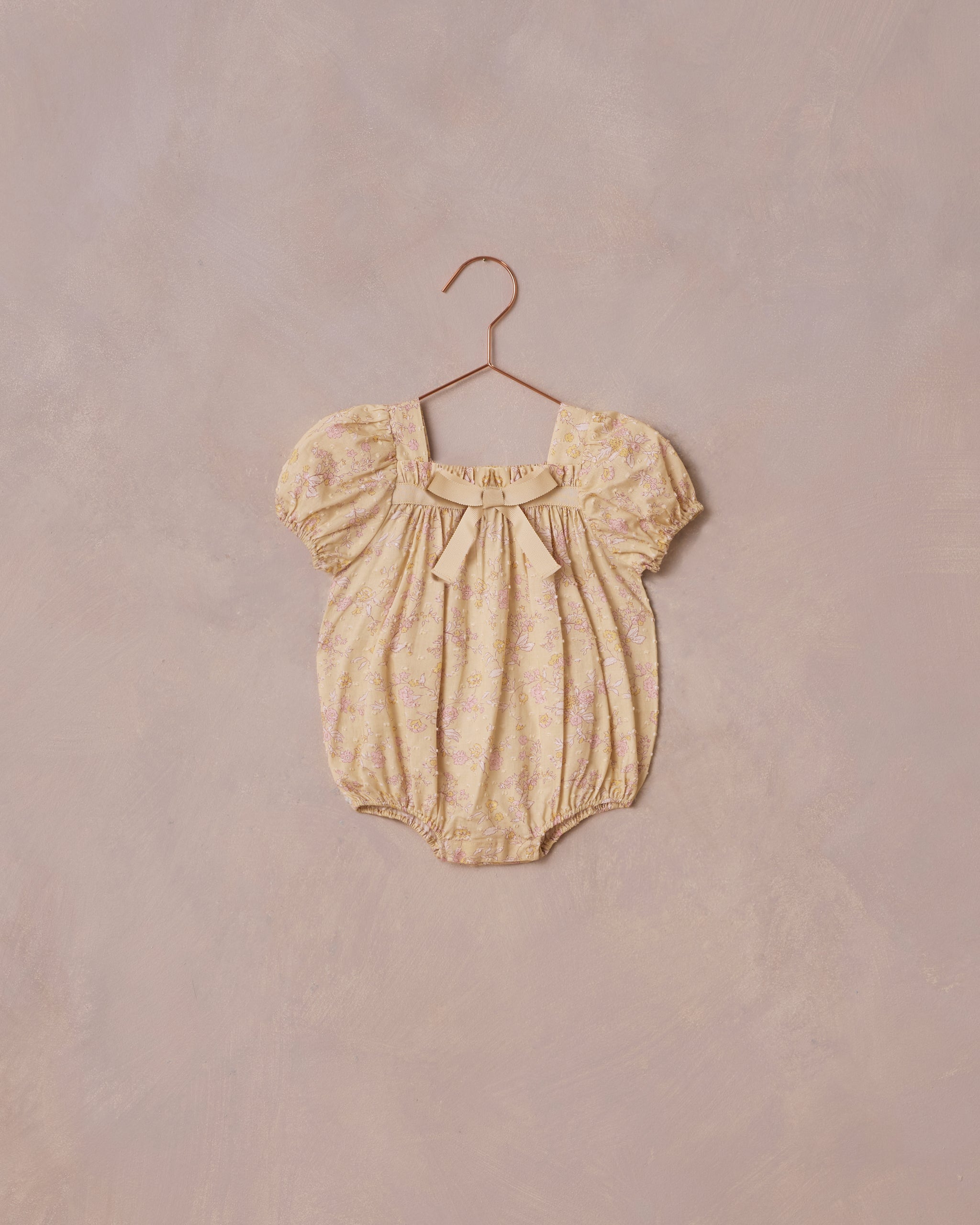 Lyla Romper, Lemon Floral