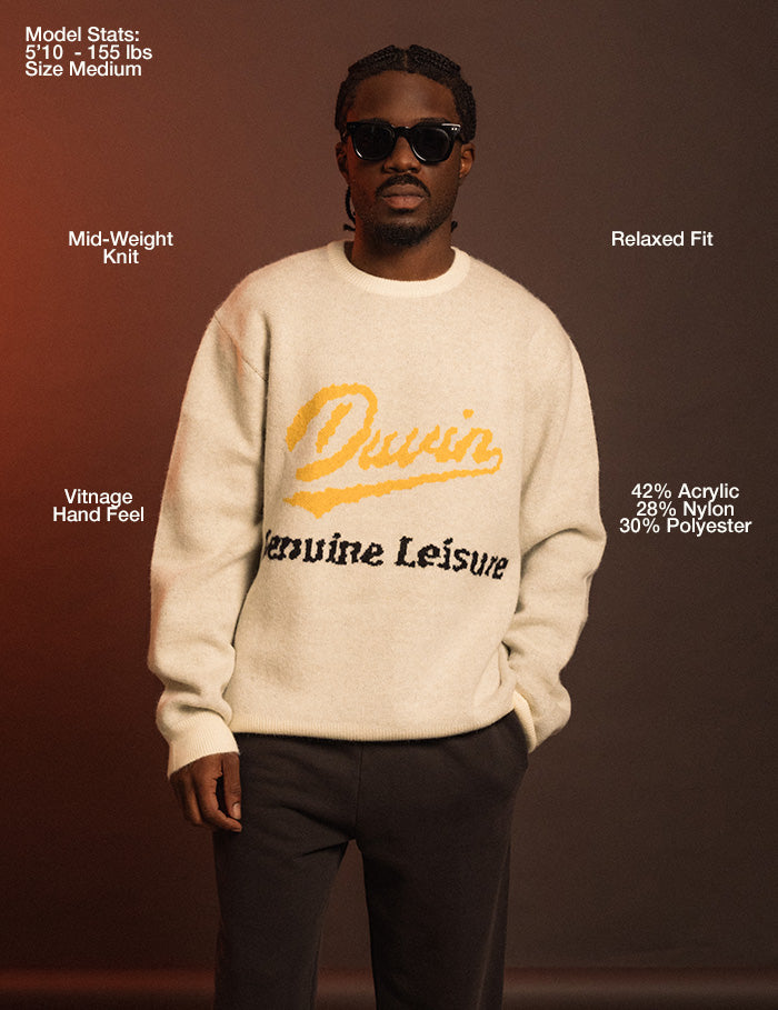 Genuine Leisure Crew Knit