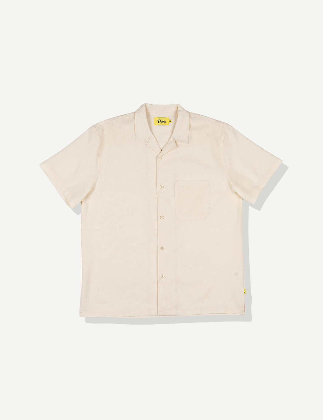 Basic leisure stretch button up