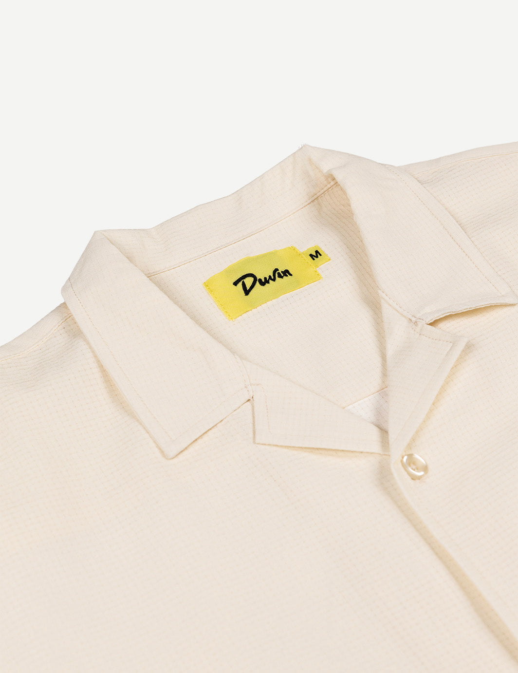 Basic leisure stretch button up