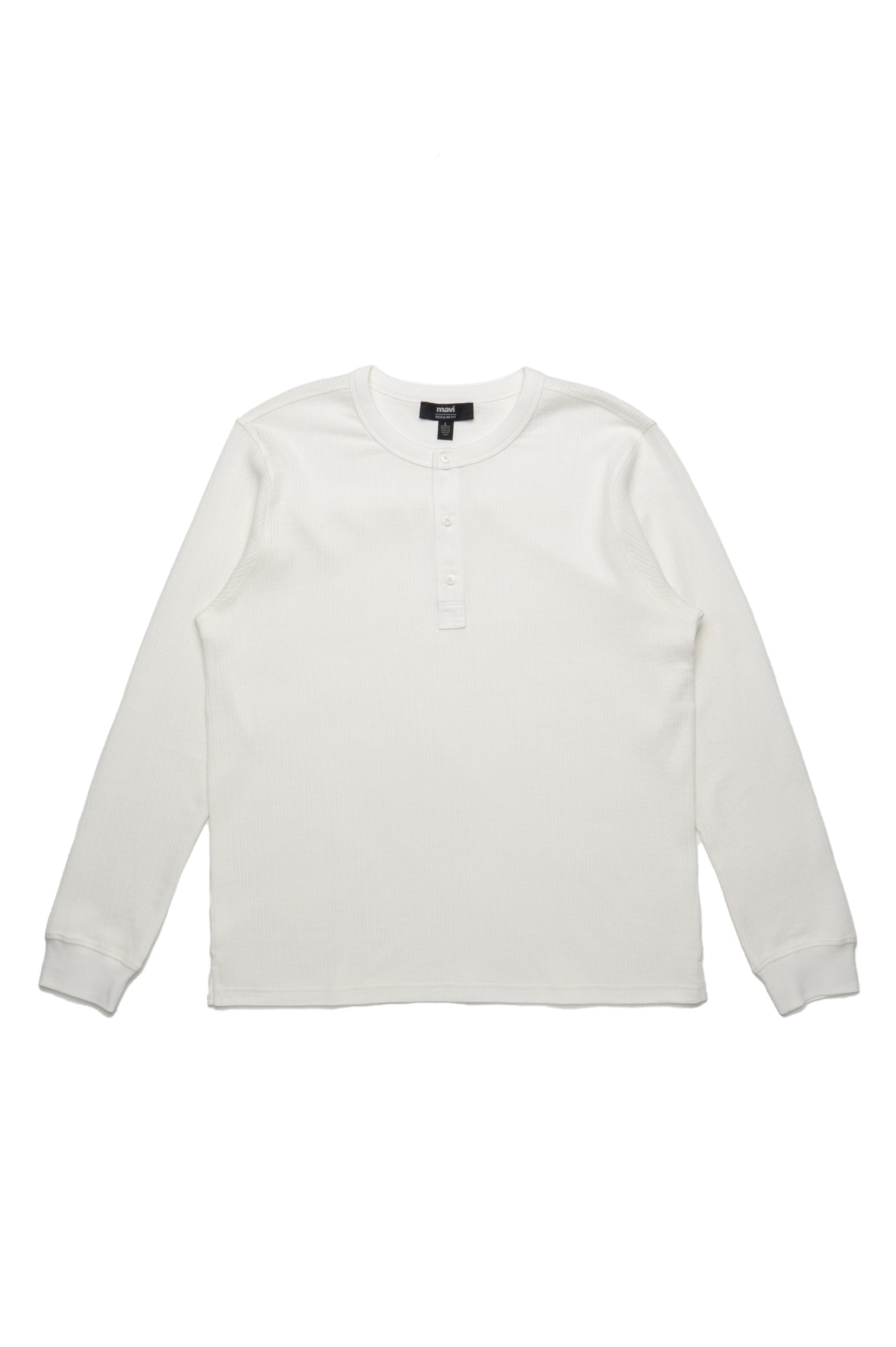 Half Buttoned Long Sleeve