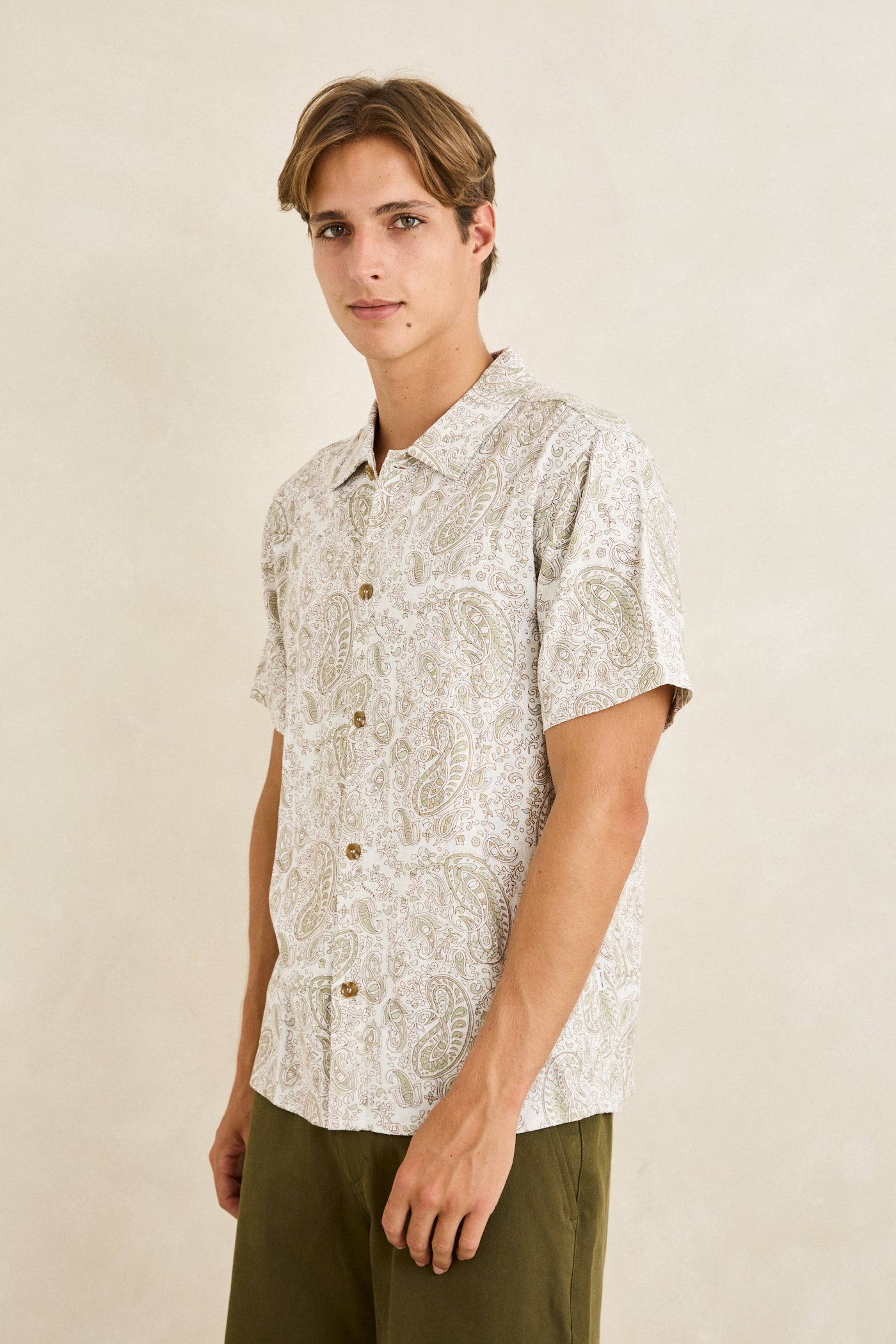 Tally Paisley Short Sleeve