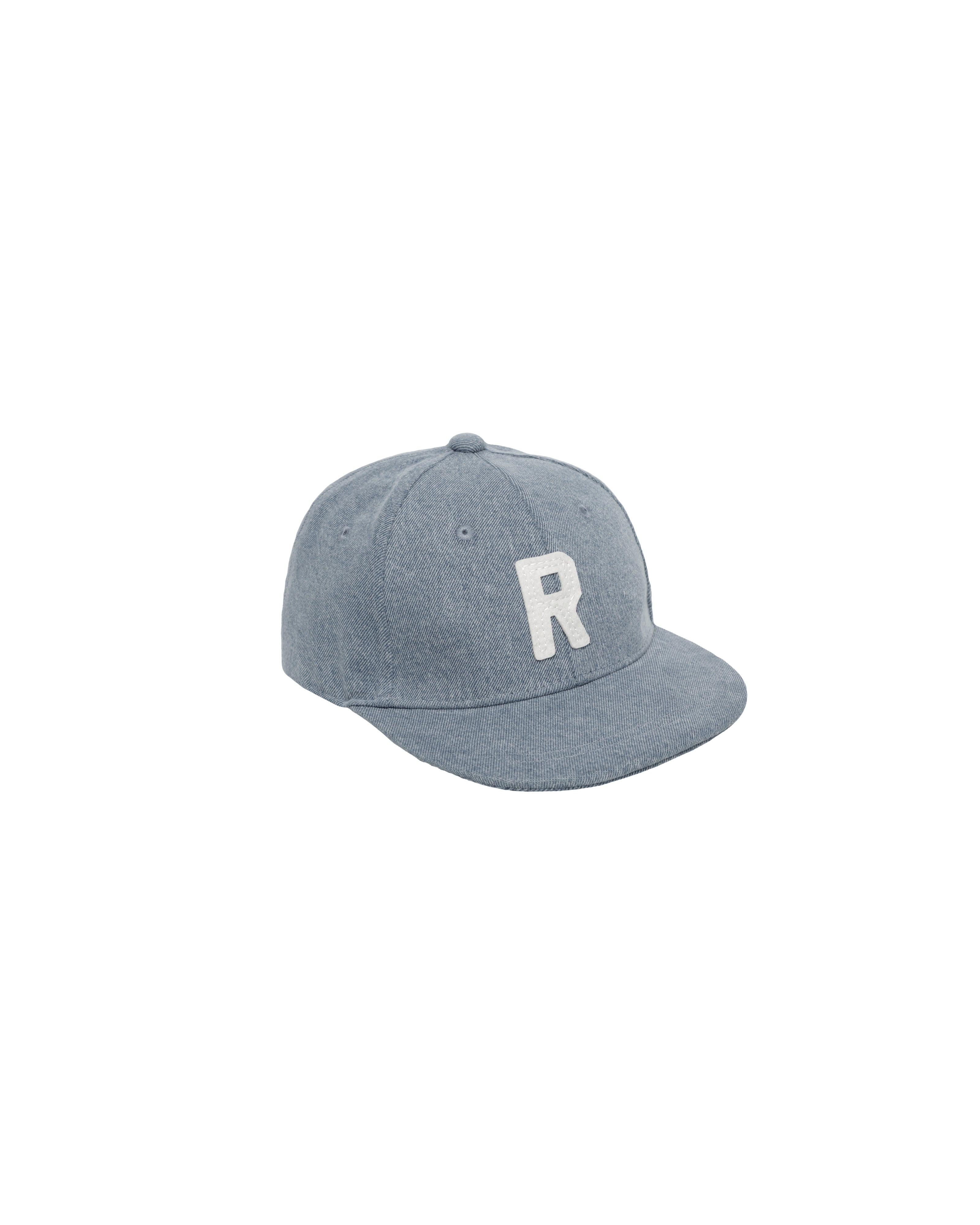 Cru hat, light washed denim