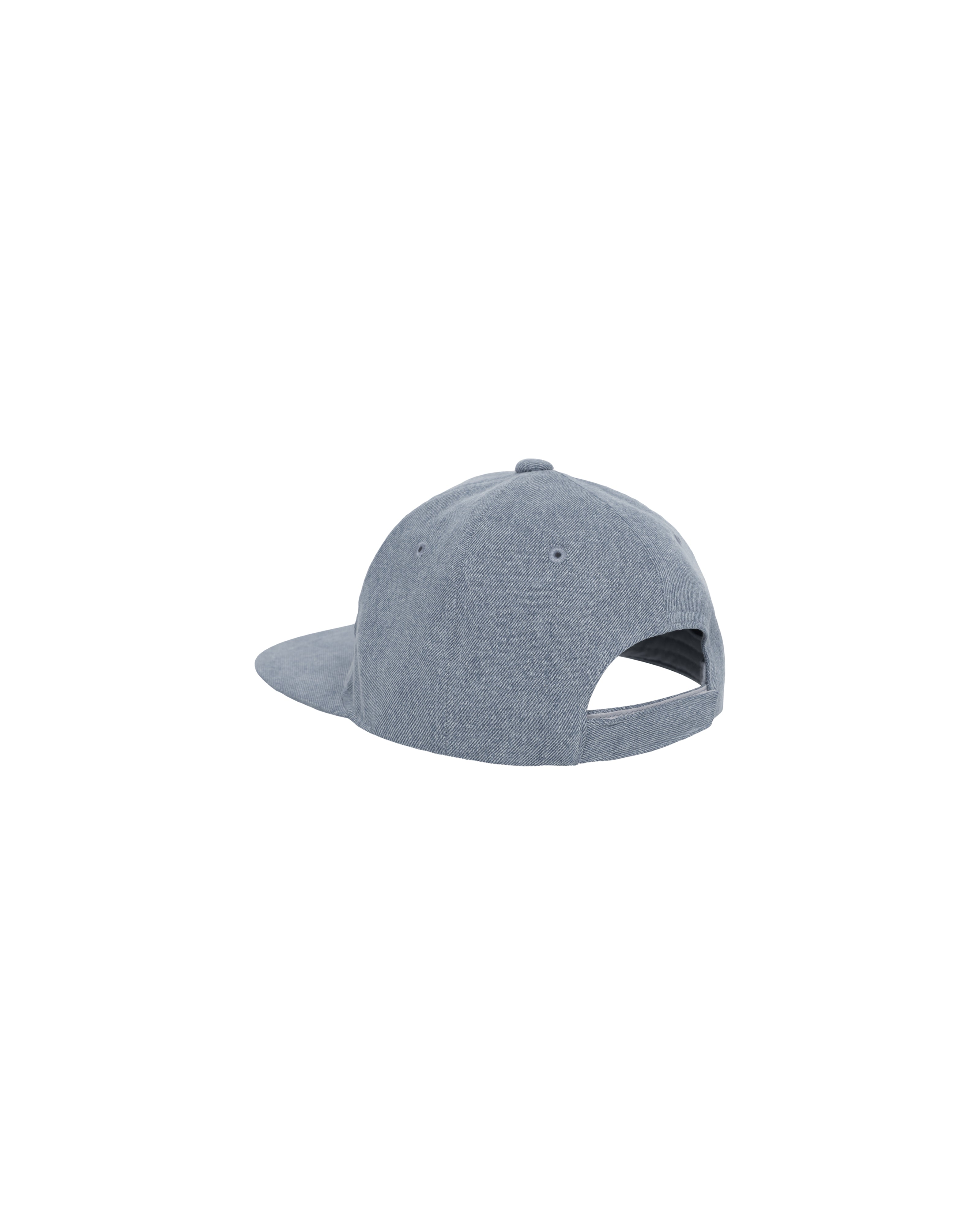Cru hat, light washed denim
