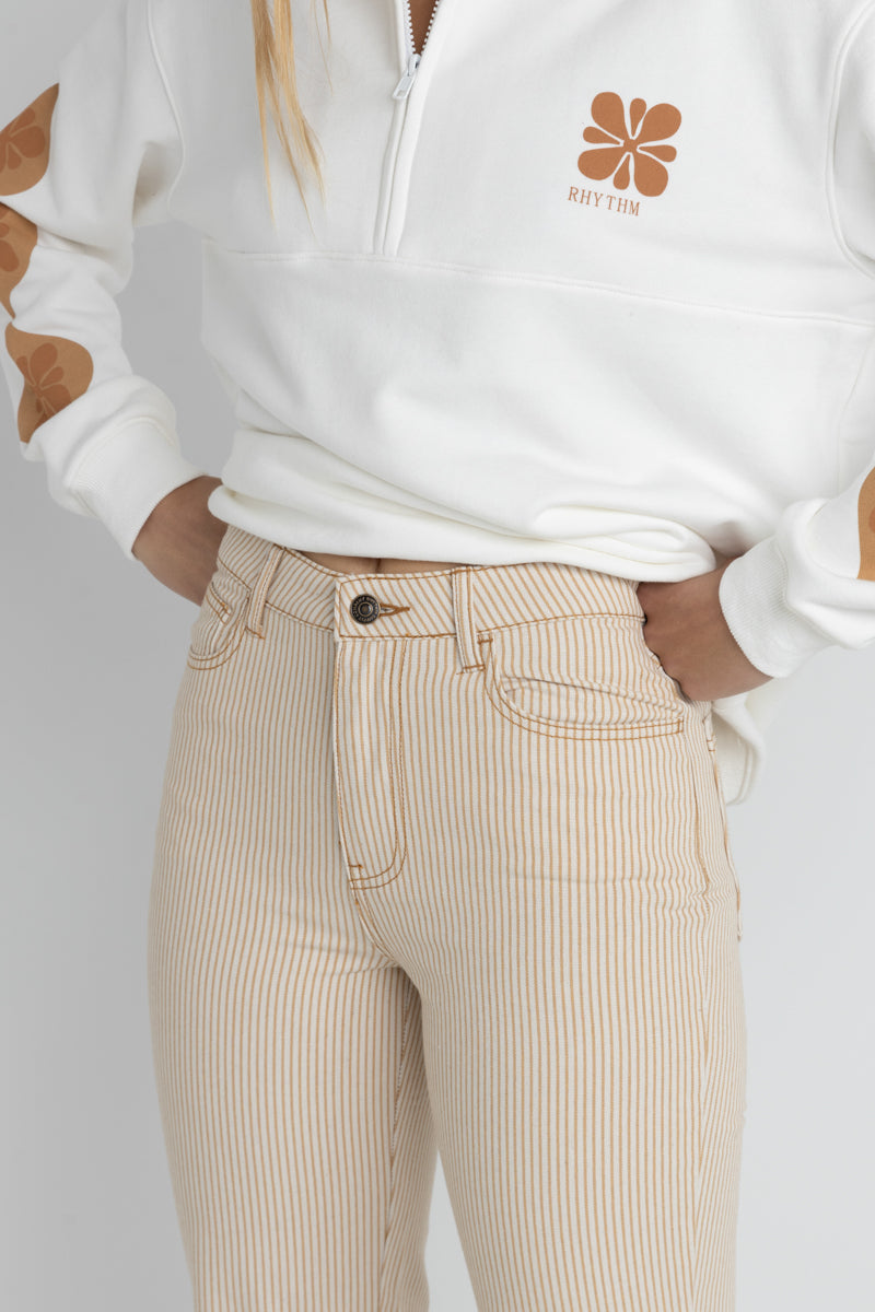 Willa stripe straight jean