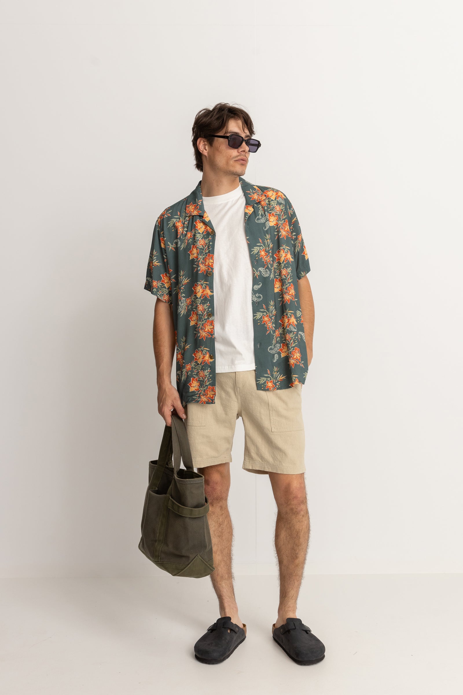 Tropical Paisley Cuban Shirt