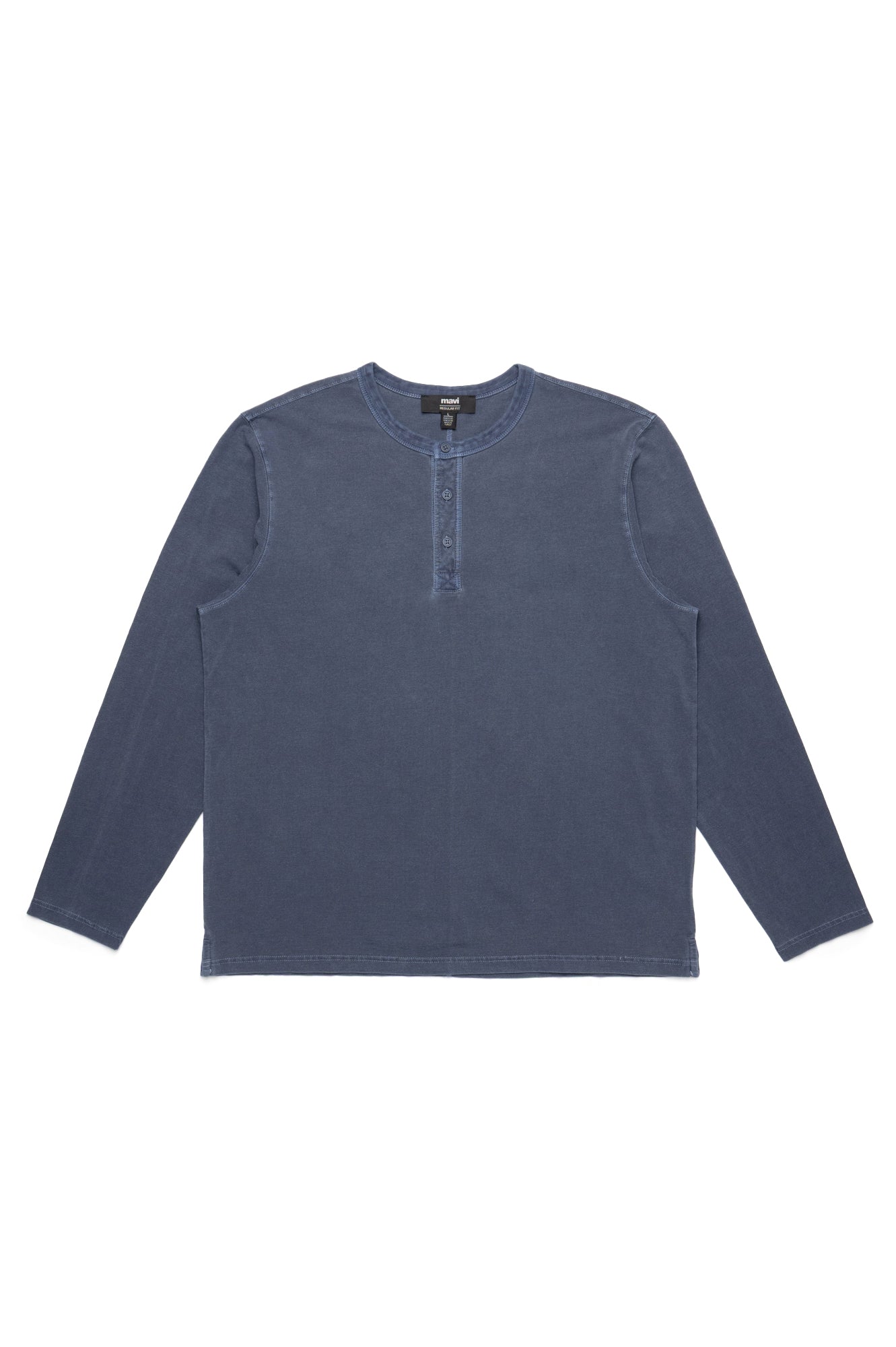 Half Buttoned Long Sleeve