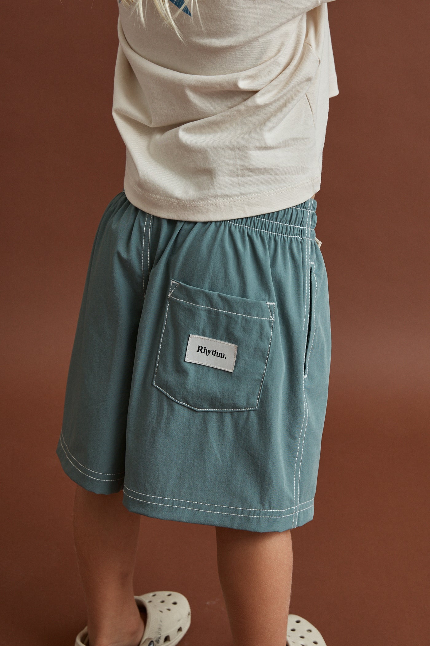 Kids Contrast Beach Short