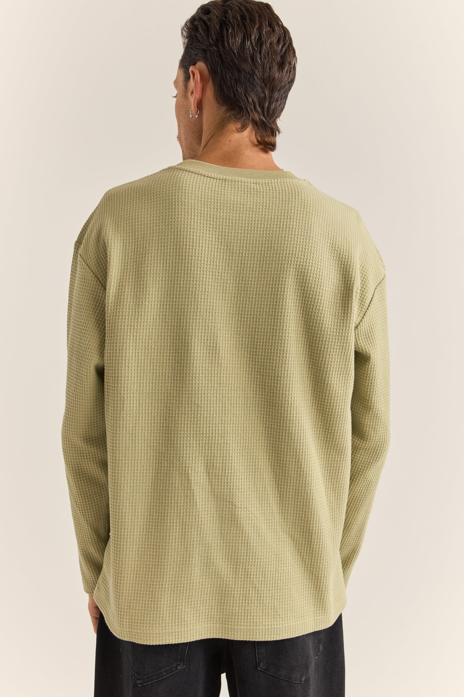 Vintage waffle ls t-shirt