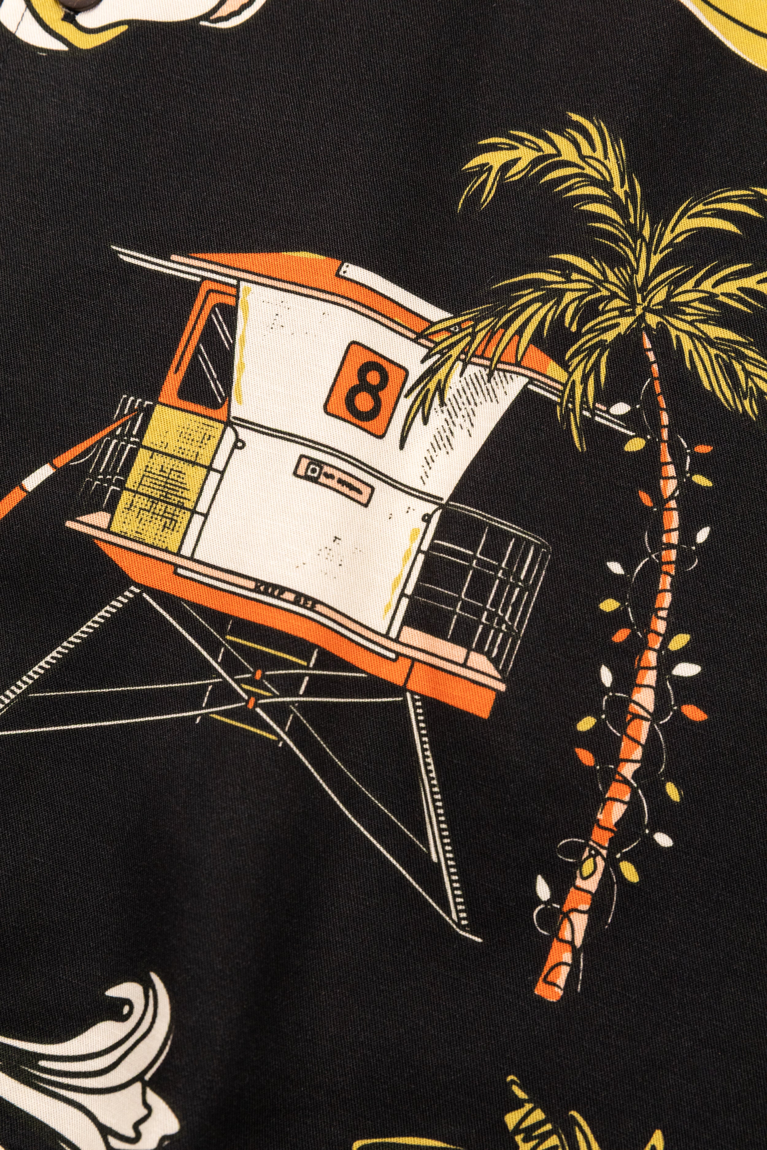 Holiday Button Up, Santa