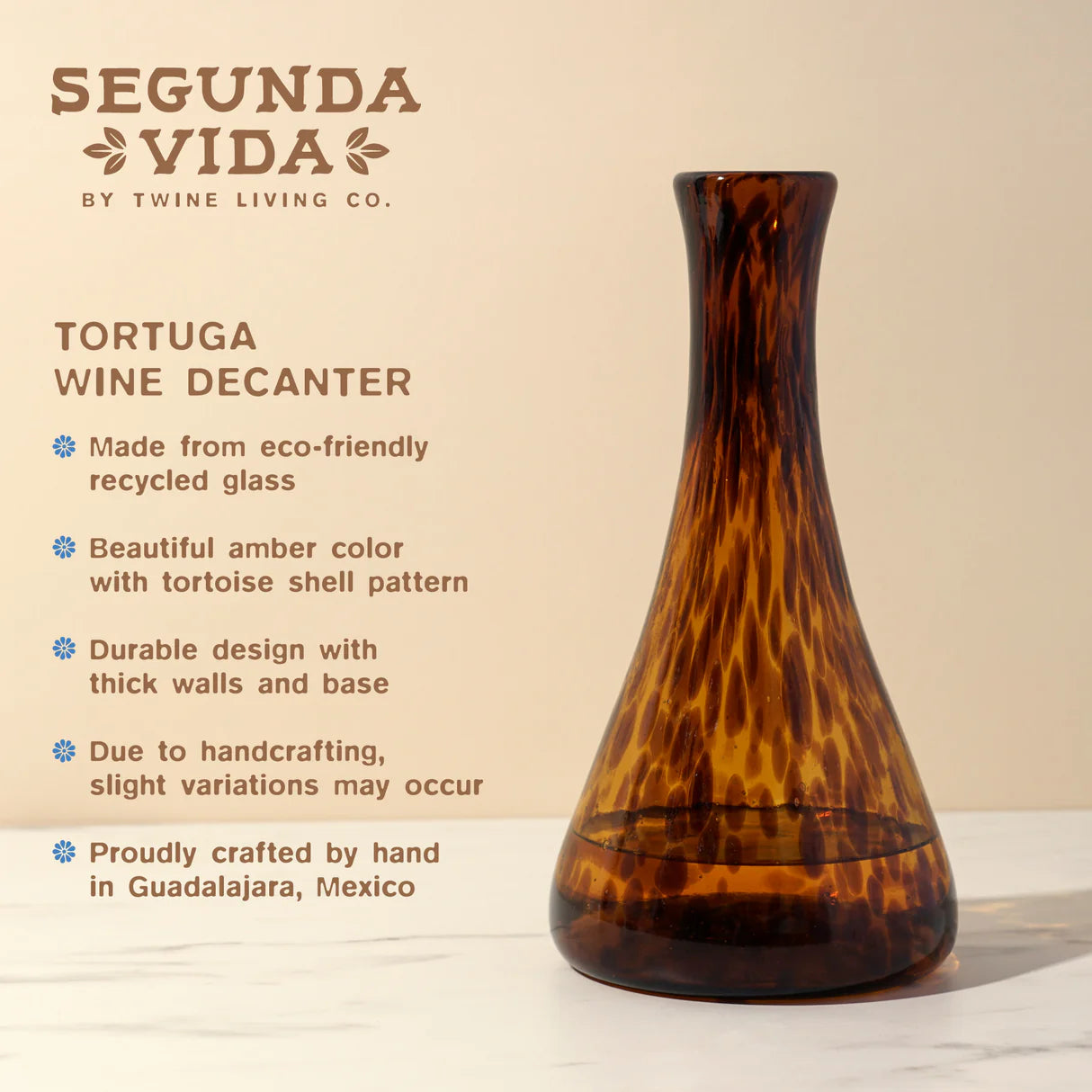 Recycled Wine Decanter