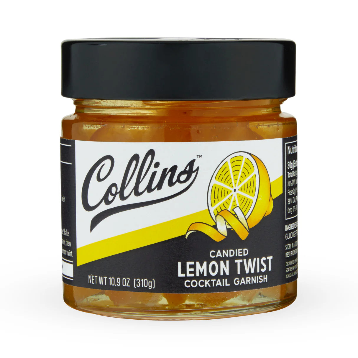 Candied Lemon Twist in Syrup
