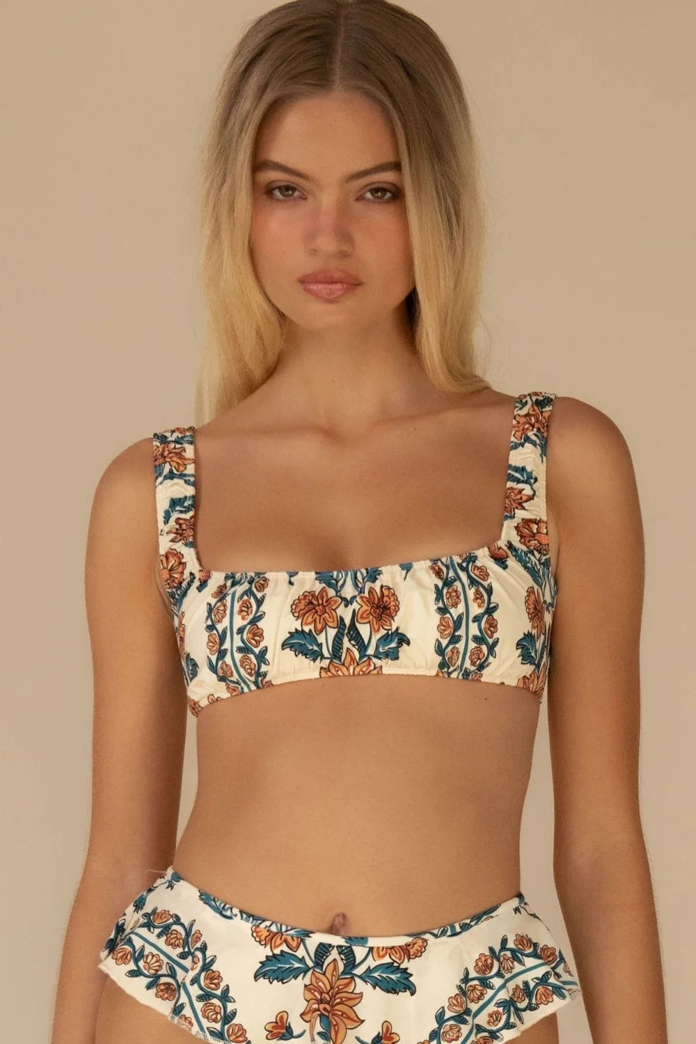 Winona Floral Zoe Bikini Top
