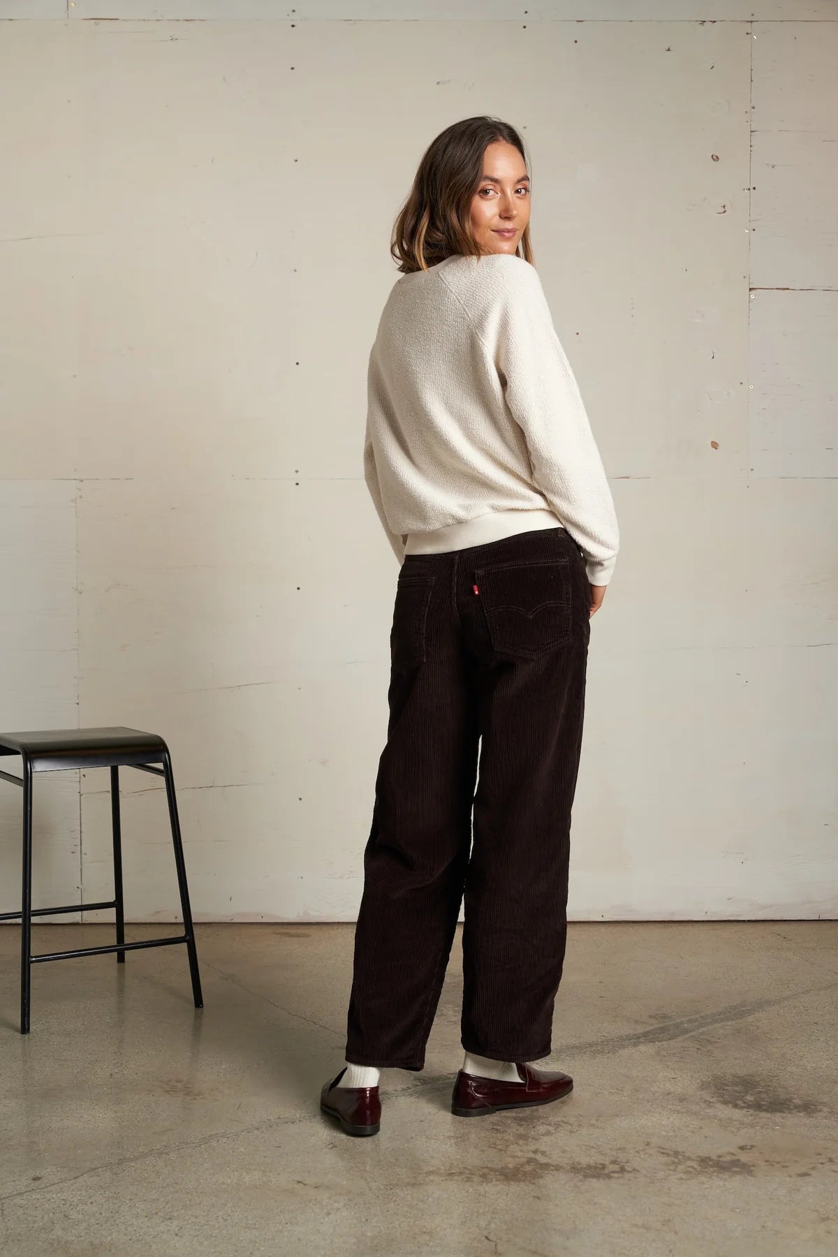 Zuri, Reverse fleece raglan