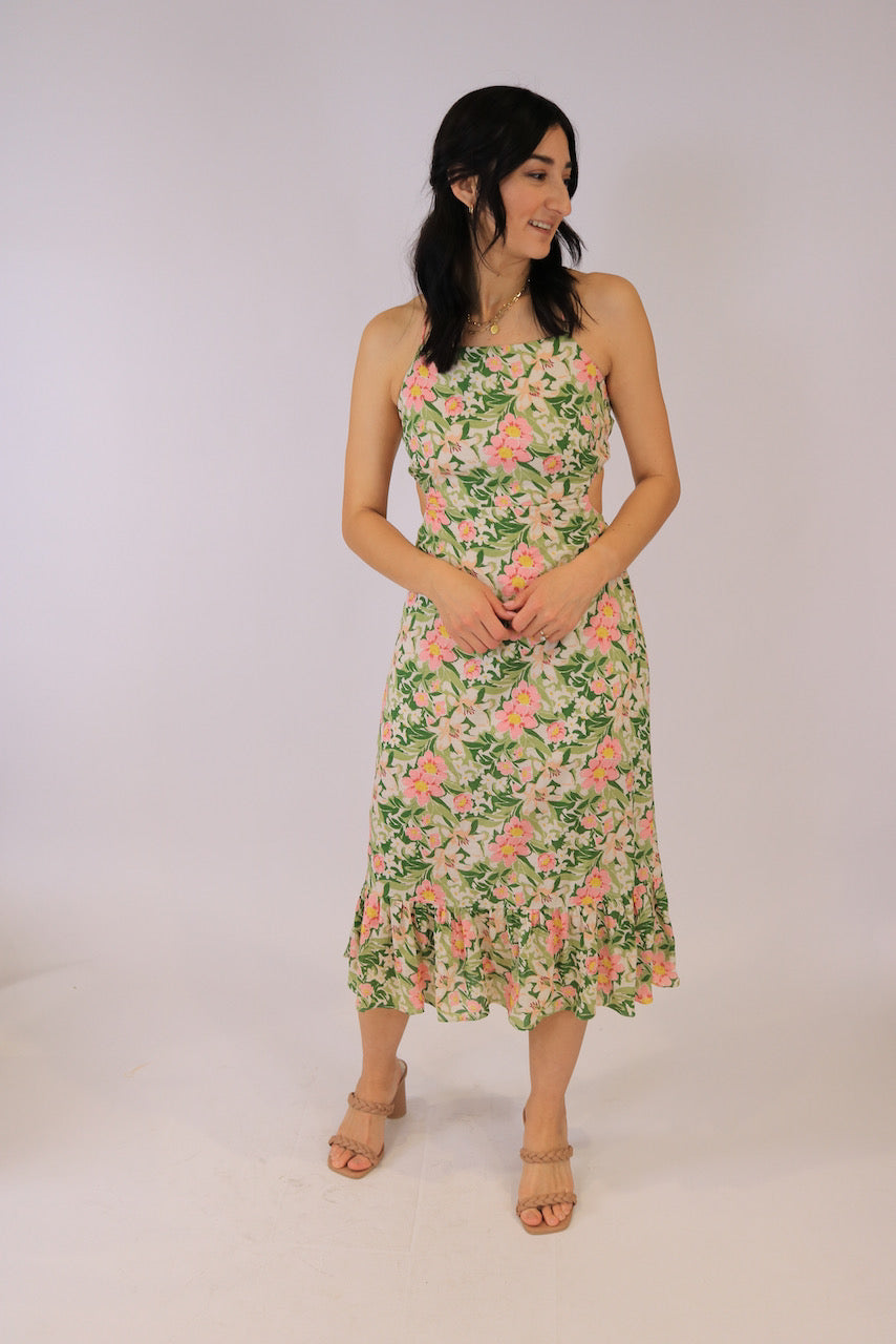 Tuscan Sun Midi Dress