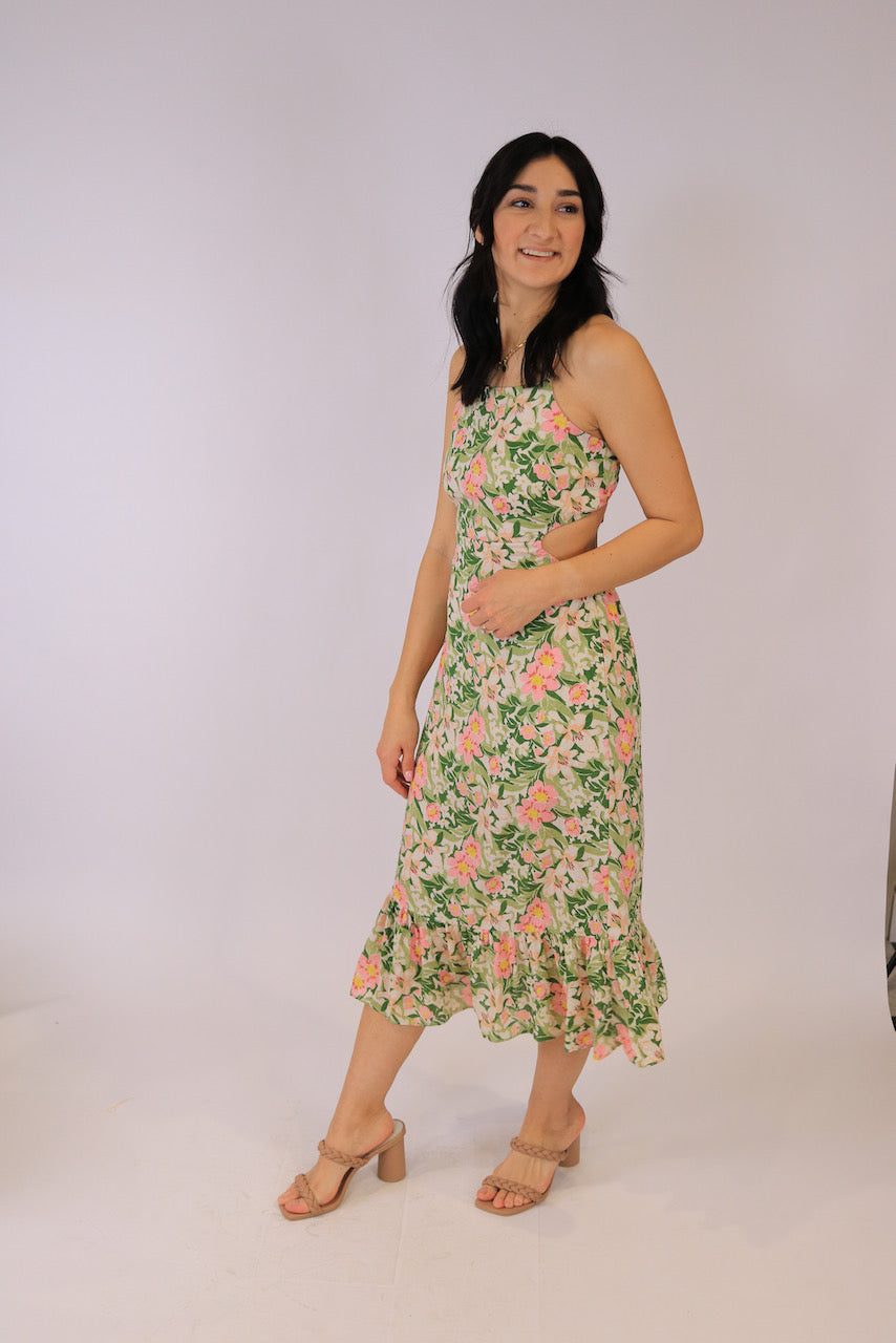 Tuscan Sun Midi Dress