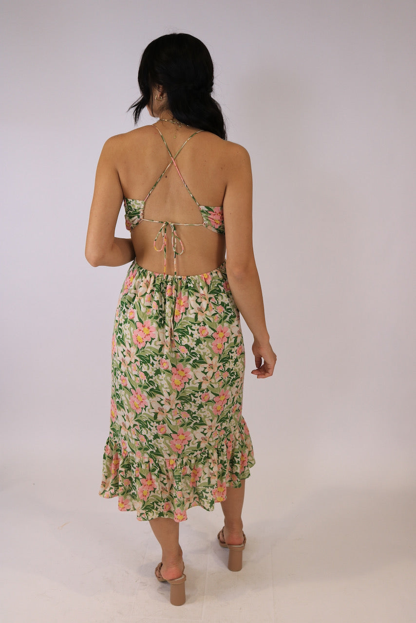 Tuscan Sun Midi Dress