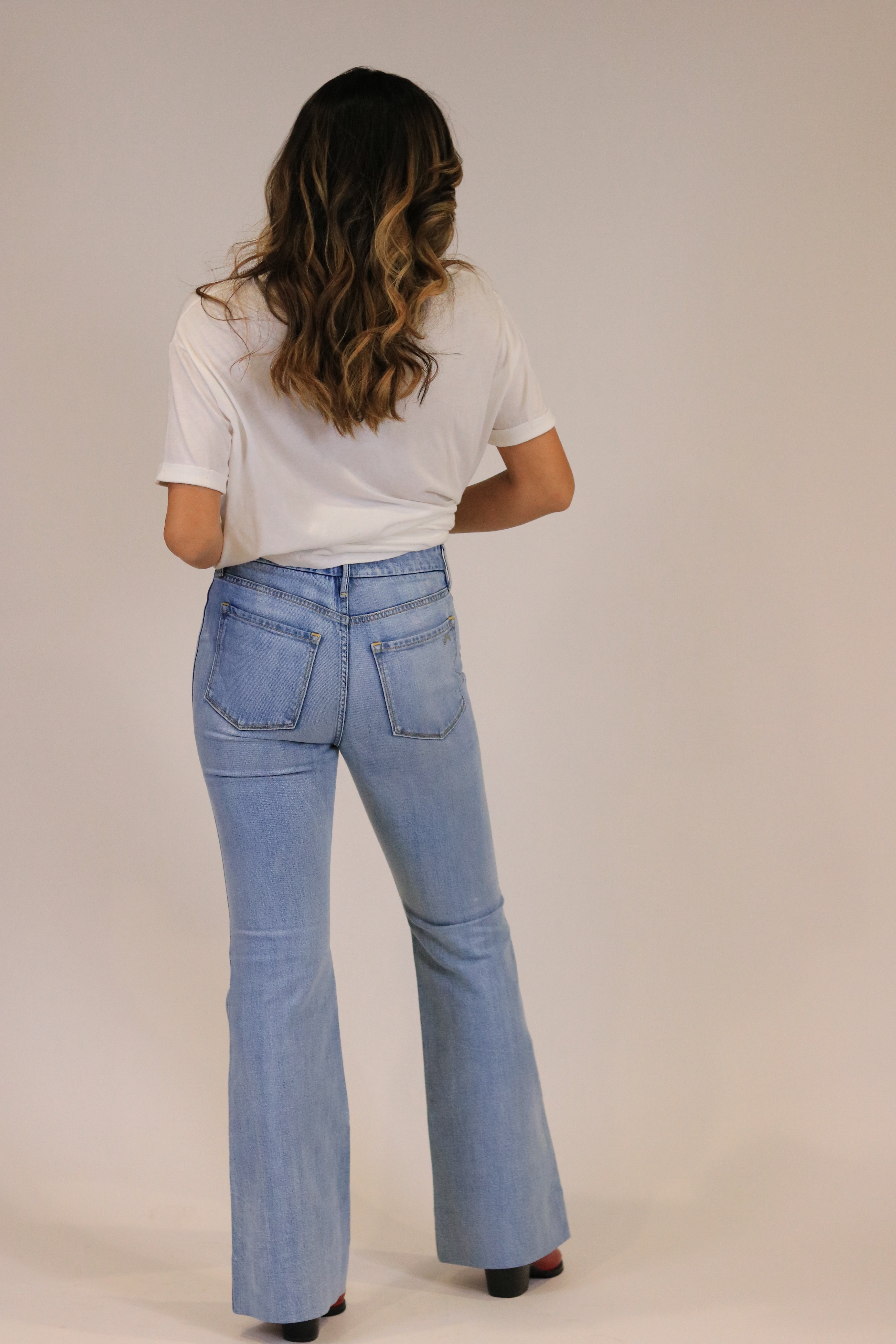 Wanderer Flare Denim Jeans - Gracie